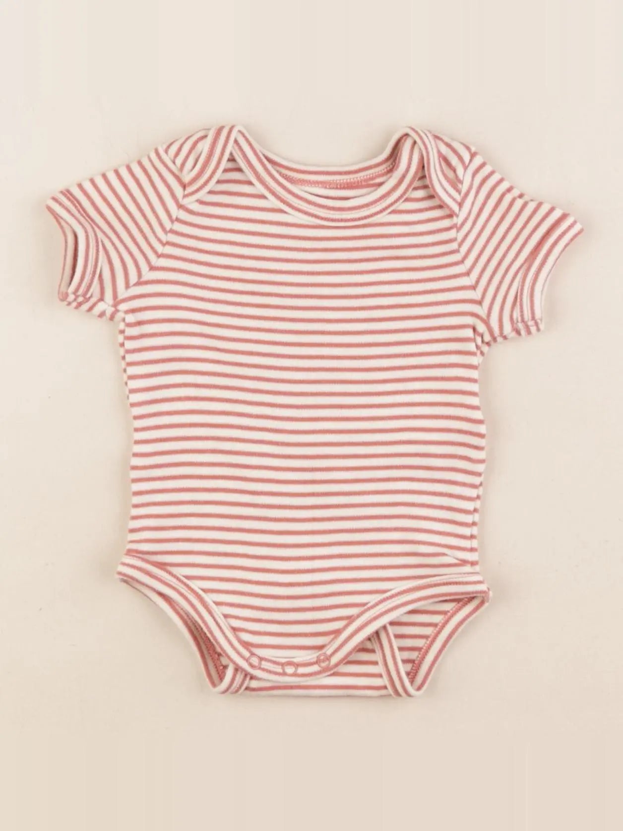Vertbaudet - body beige - 3 mois
