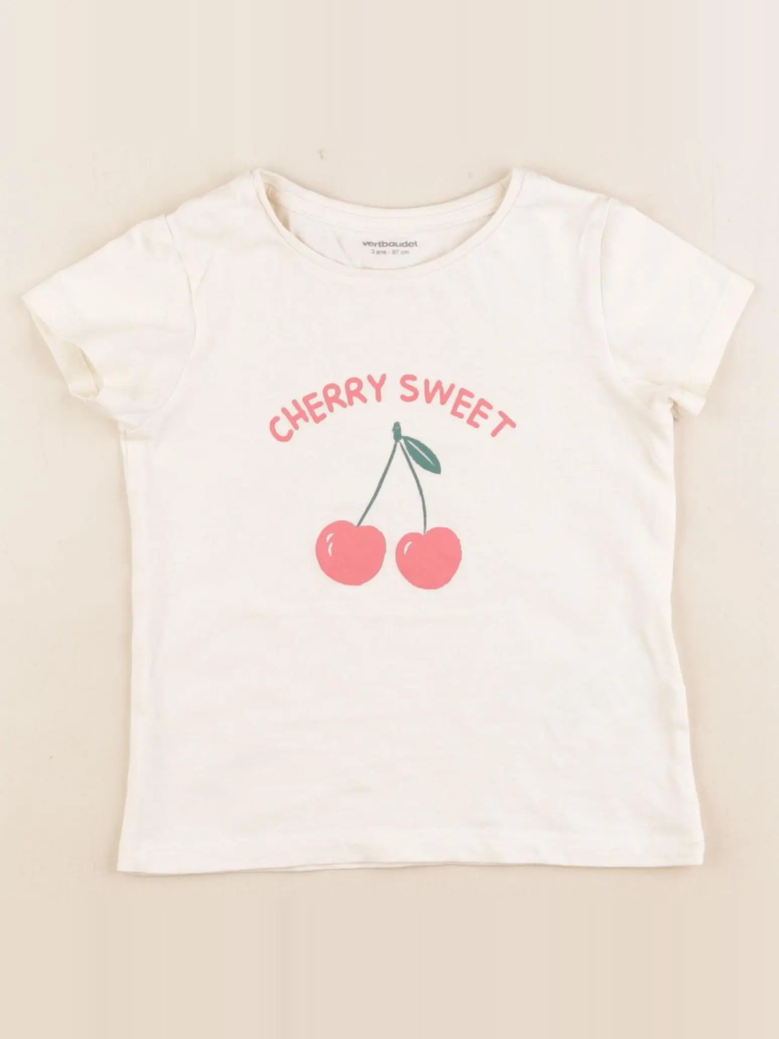 Vertbaudet - tee-shirt multicolore - 3 ans