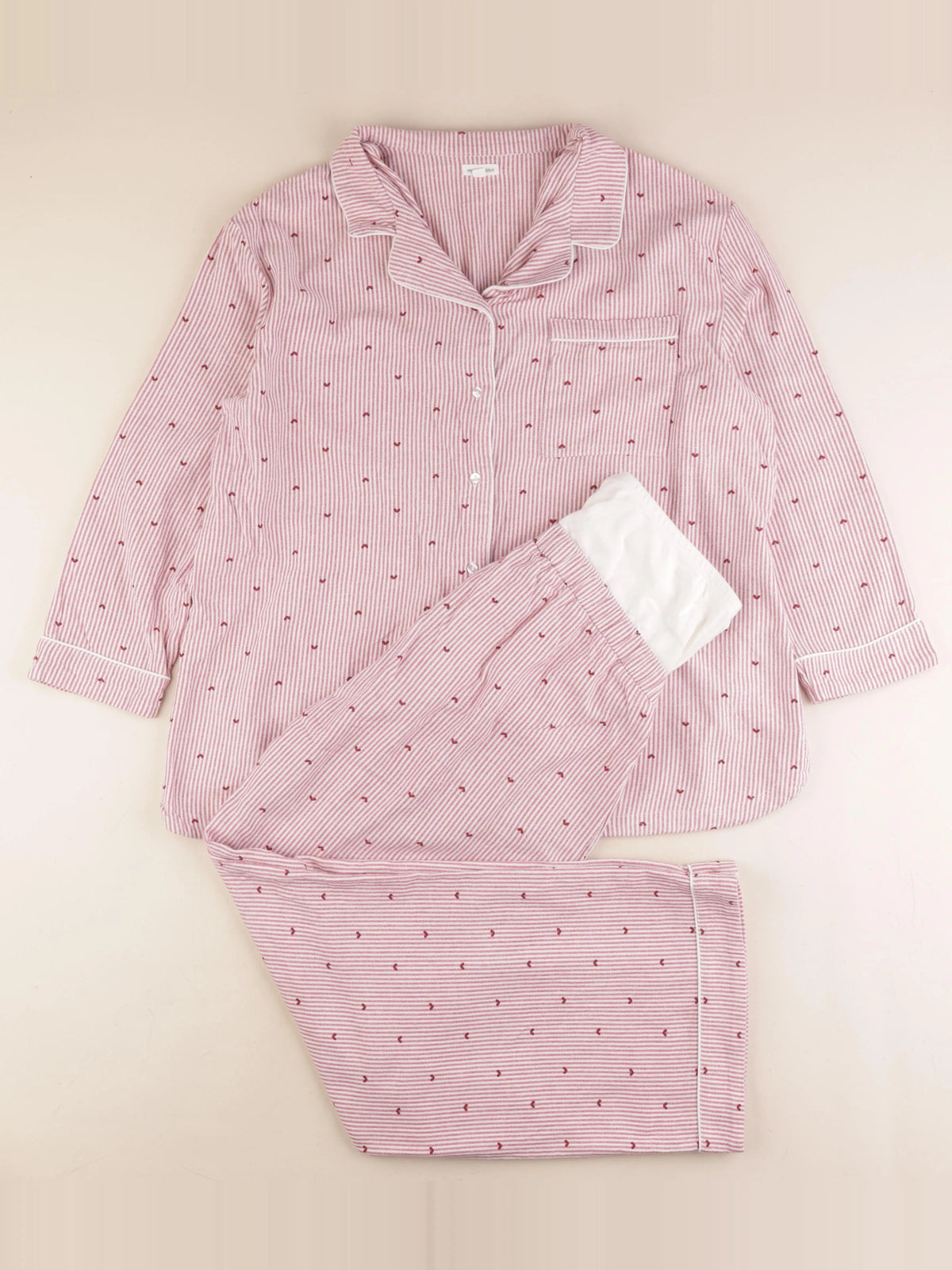 Vertbaudet - pyjama grossesse coton rose - 42