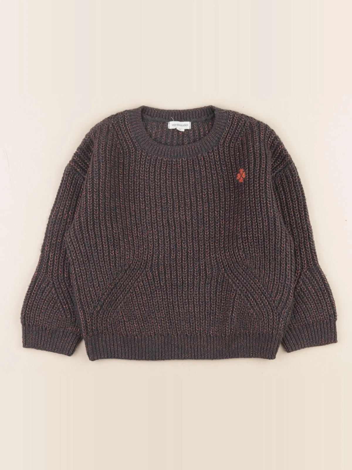 Vertbaudet - pull multicolore - 5 ans