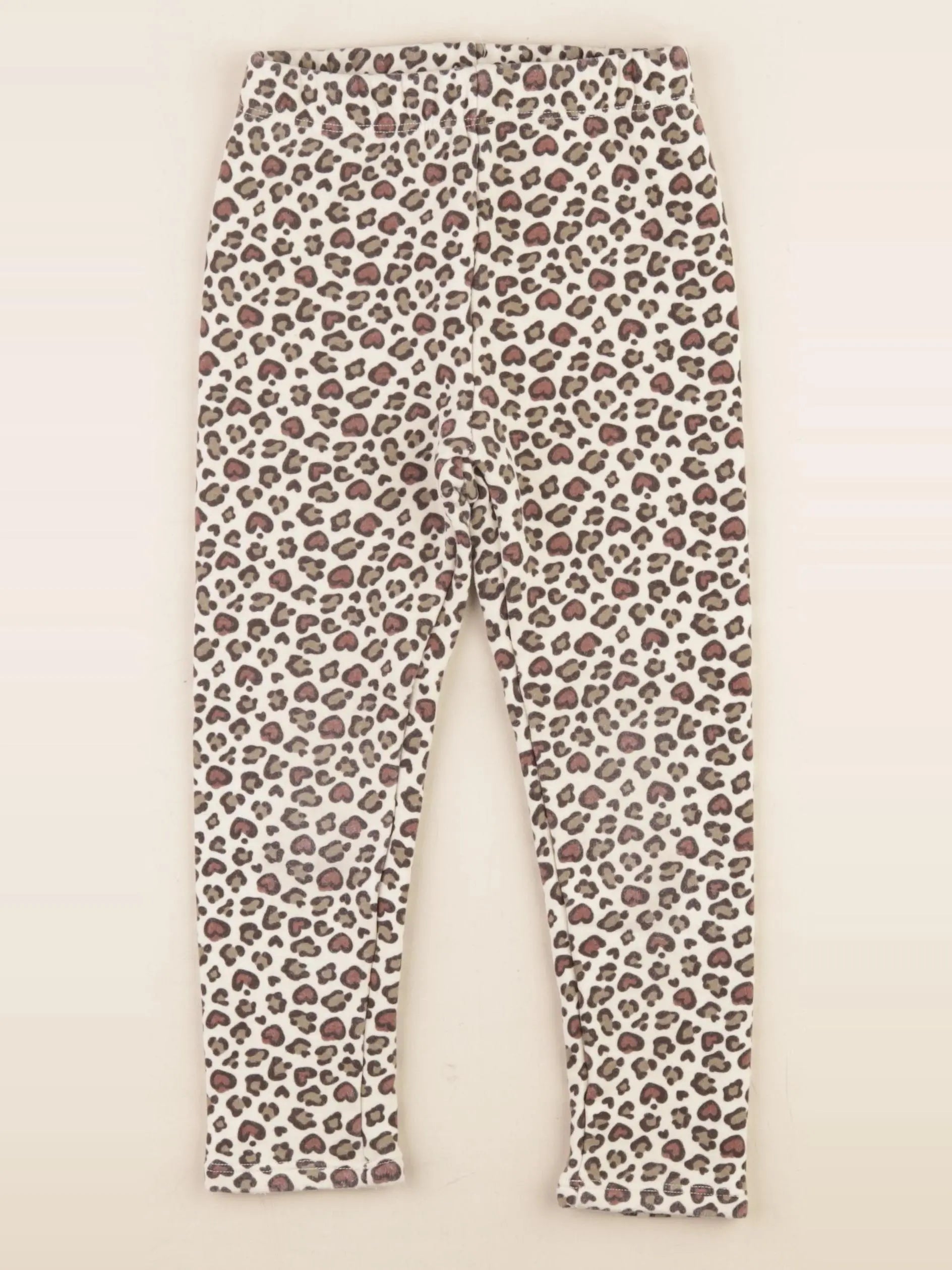 Vertbaudet - legging doublé marron - 5 ans