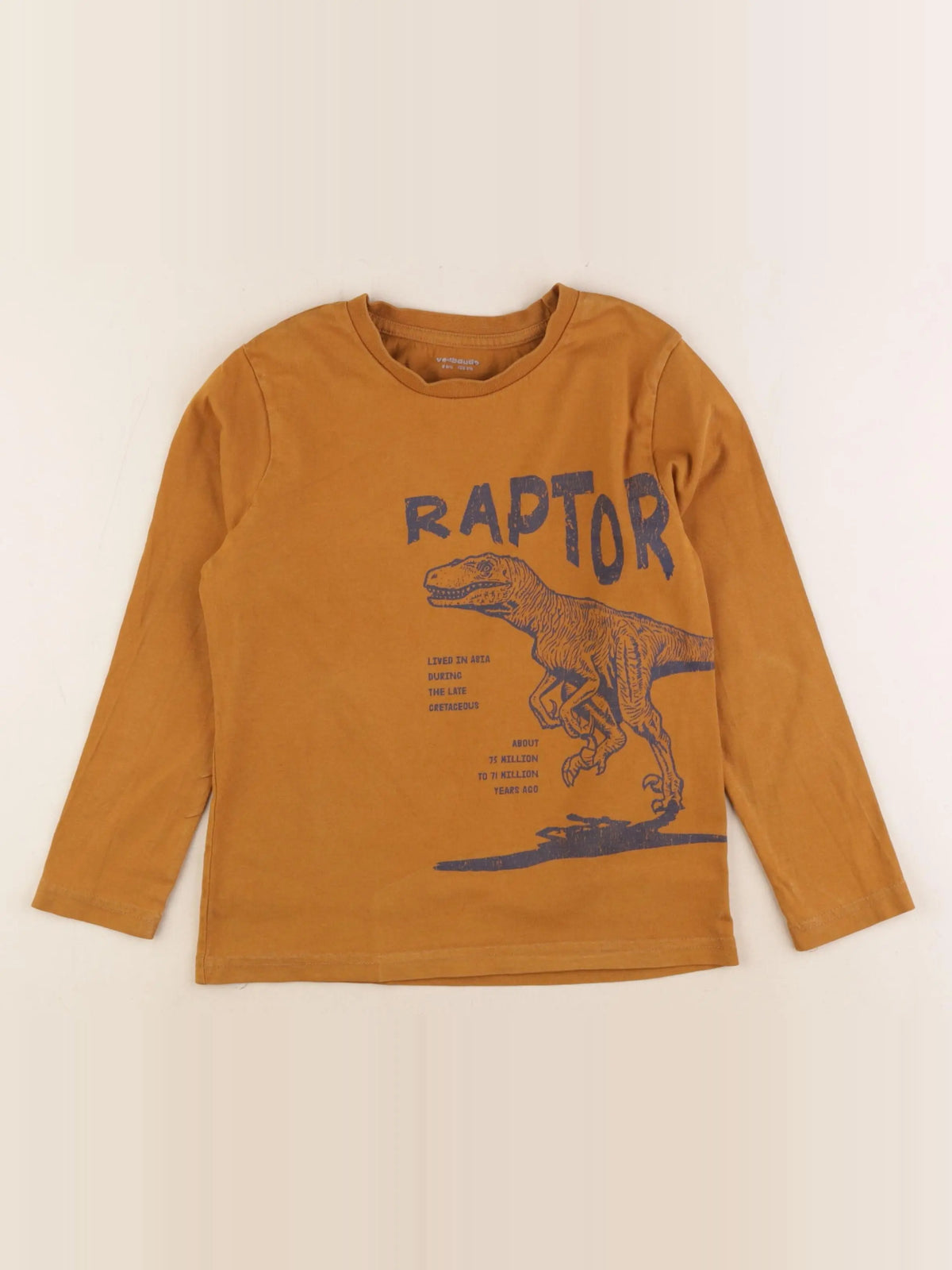 Vertbaudet - tee-shirt jaune - 8 ans