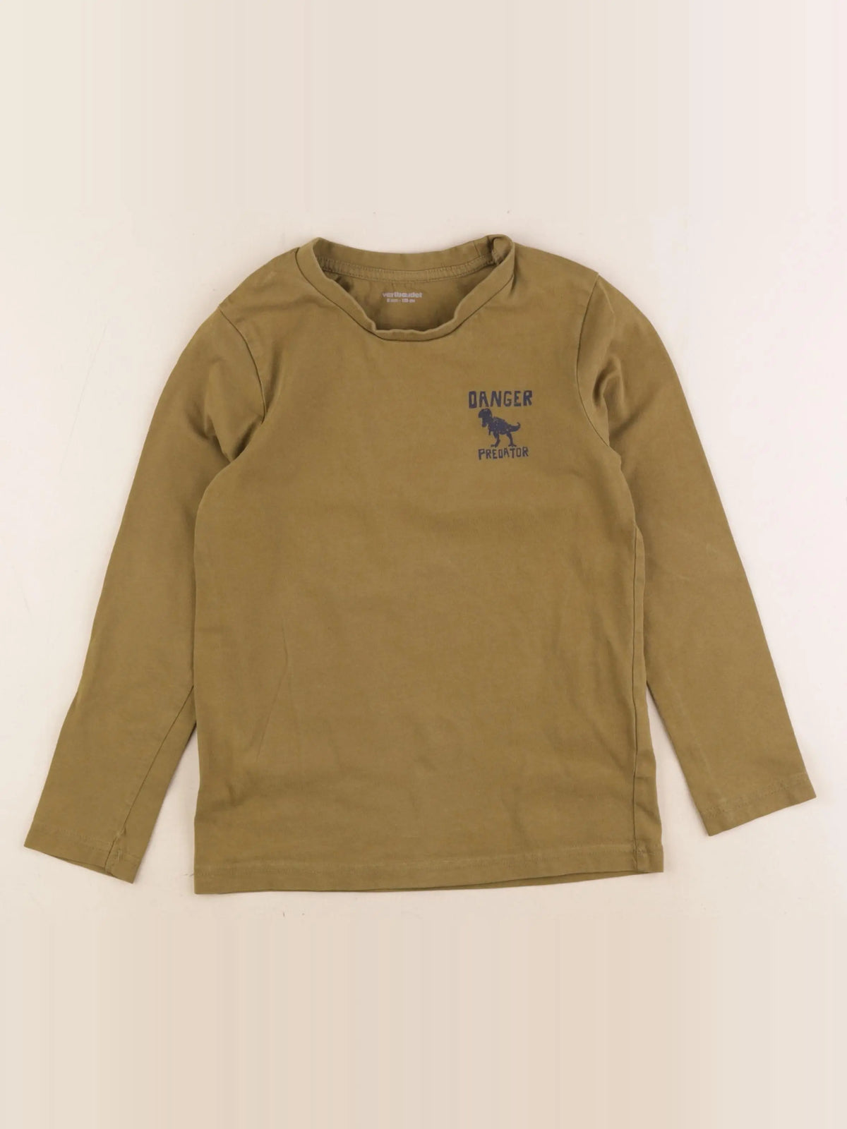 Vertbaudet - tee-shirt vert - 8 ans