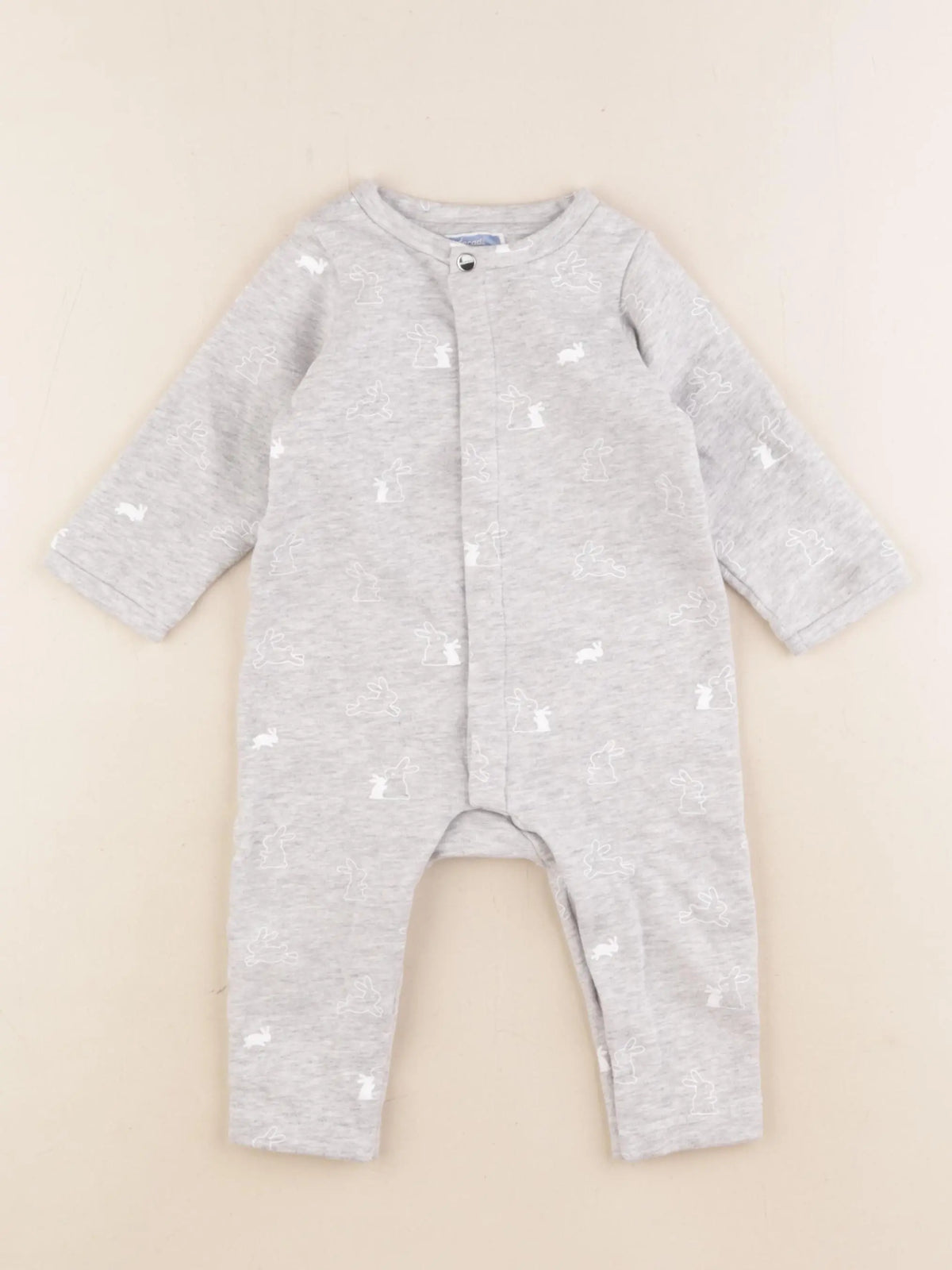 Jacadi - combinaison gris - 9 mois