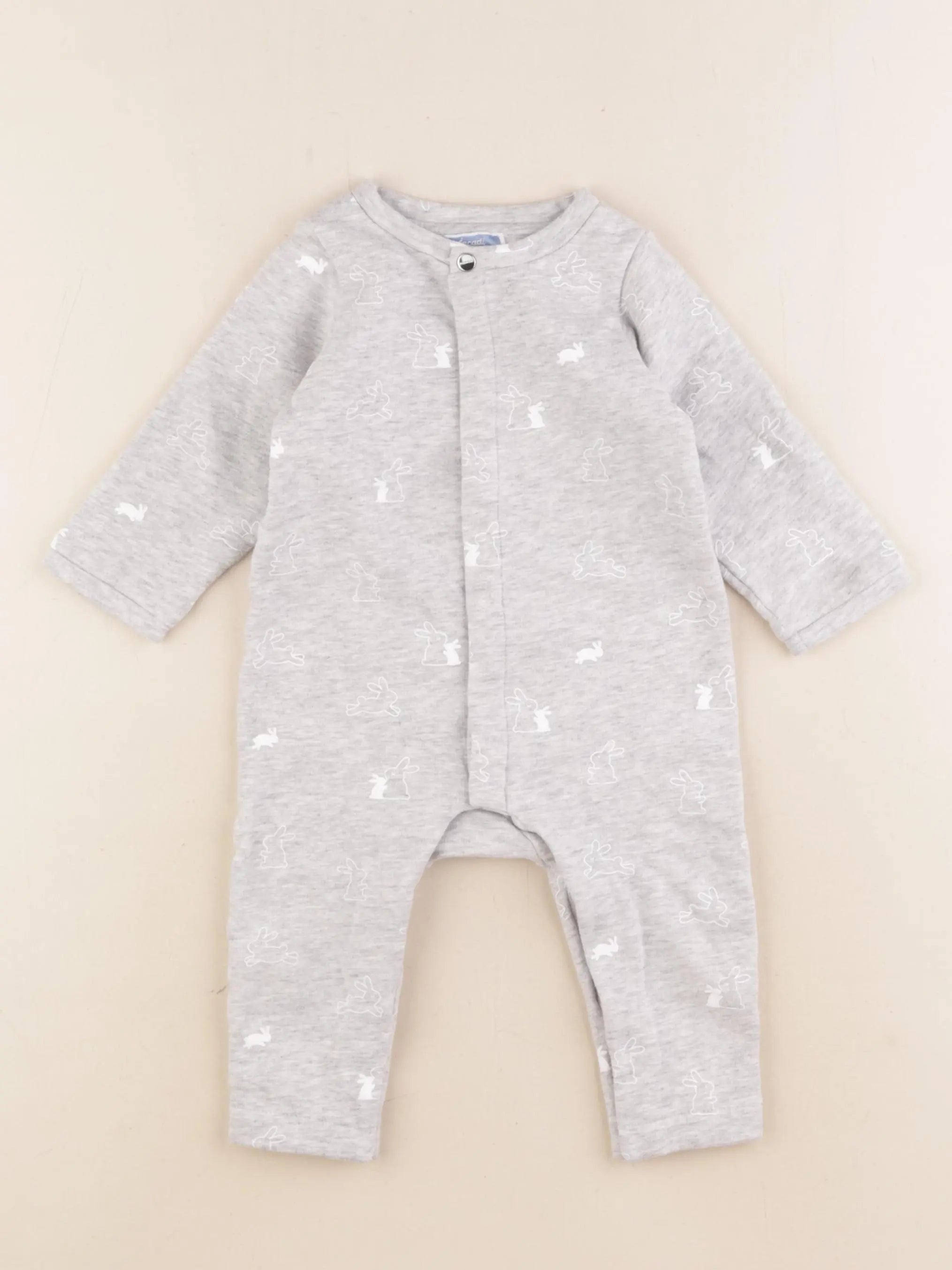 Jacadi - combinaison gris - 9 mois