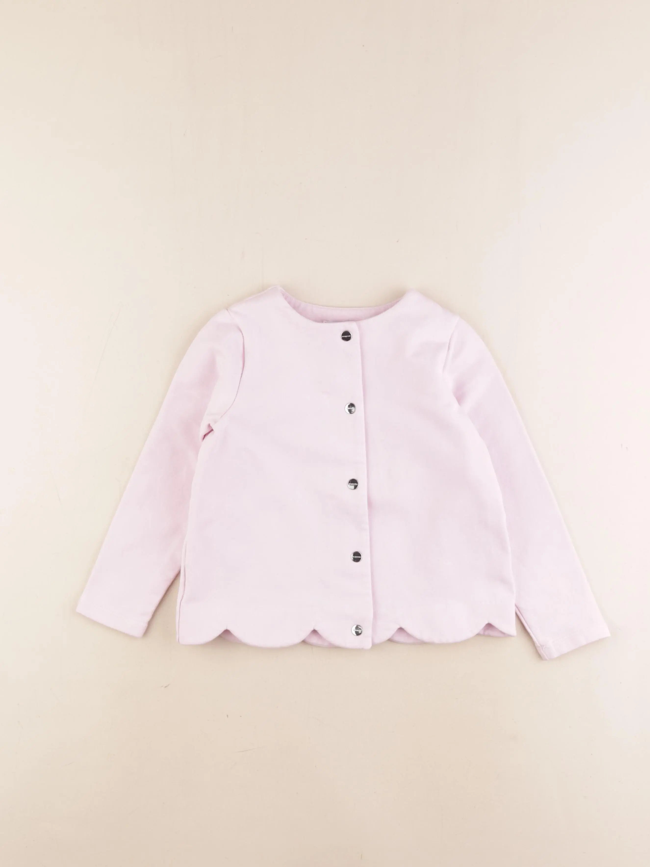 Jacadi - sweat rose - 4 ans