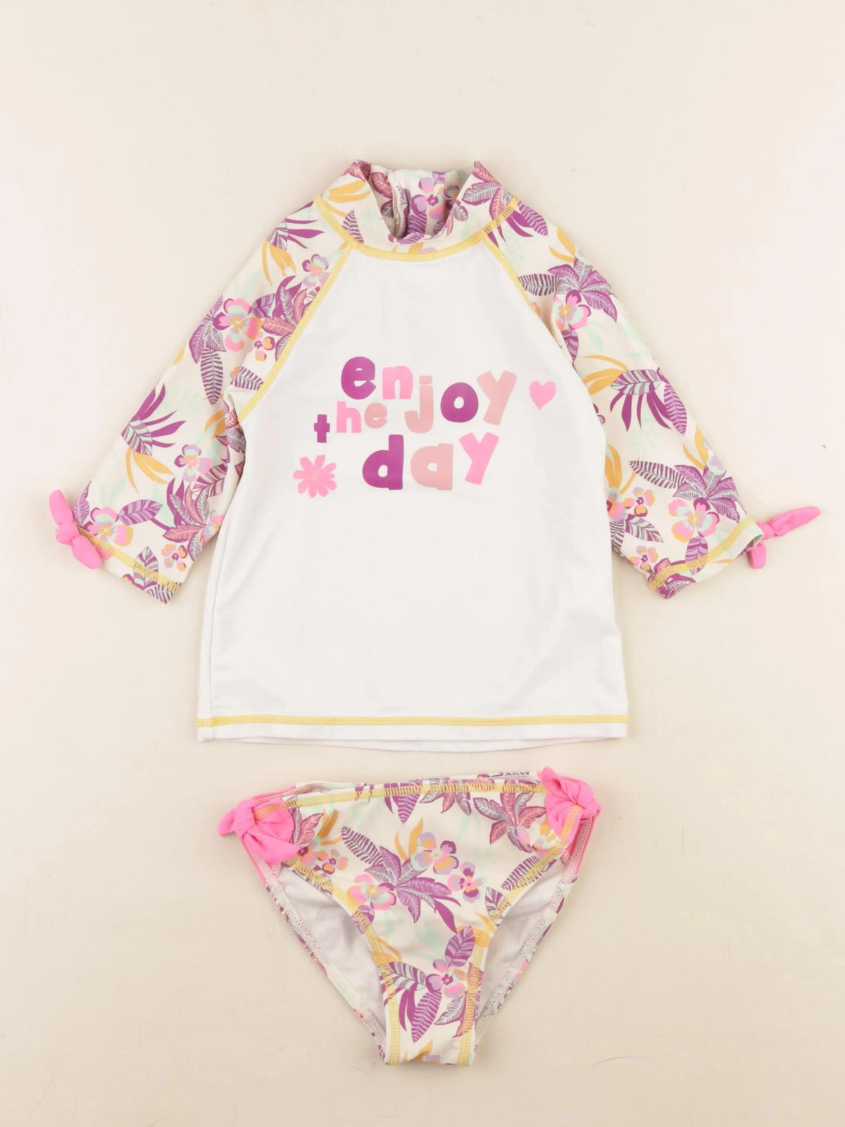 Vertbaudet - ensemble de bain multicolore - 4 ans