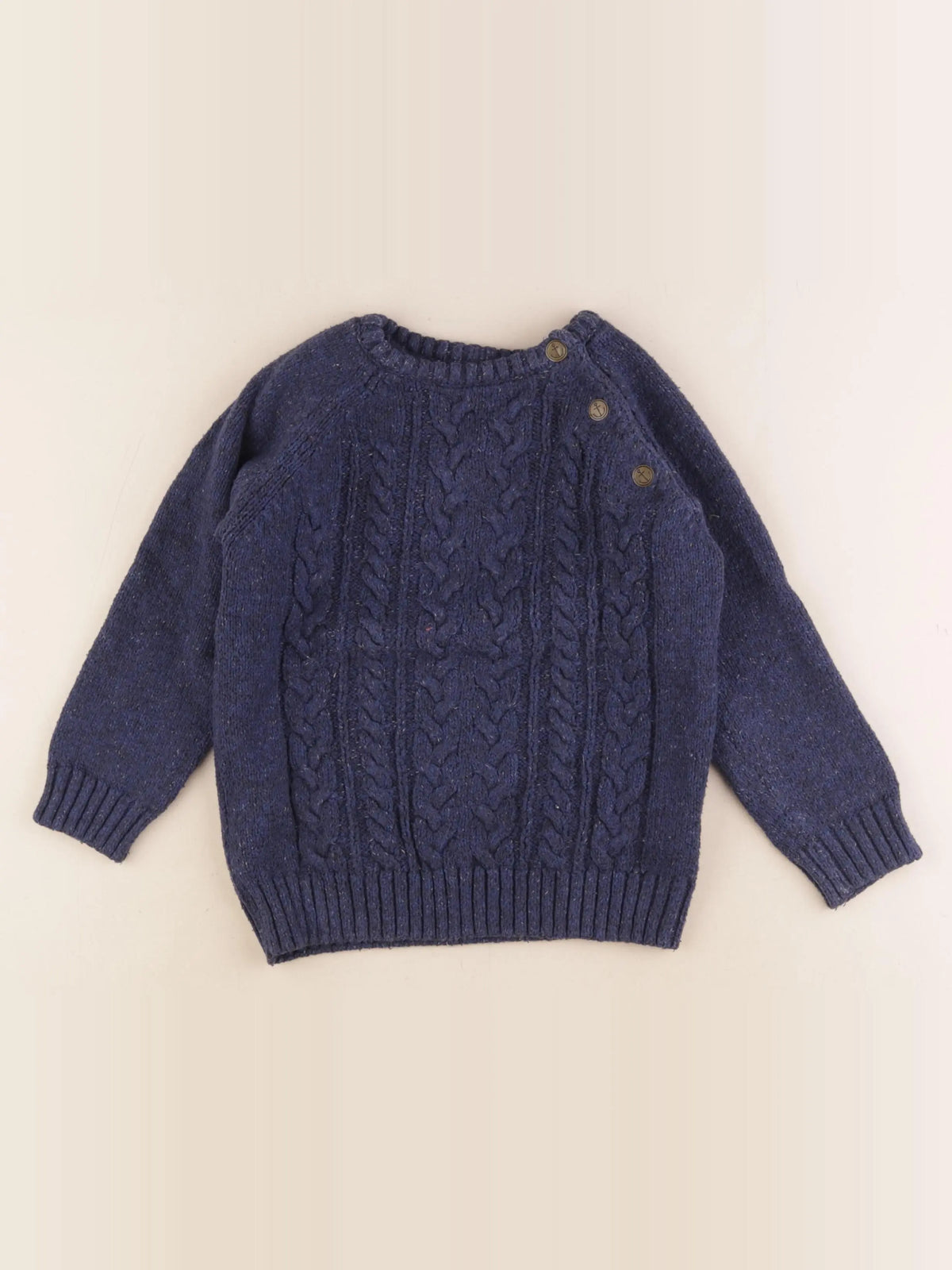 Vertbaudet - pull bleu - 5 ans