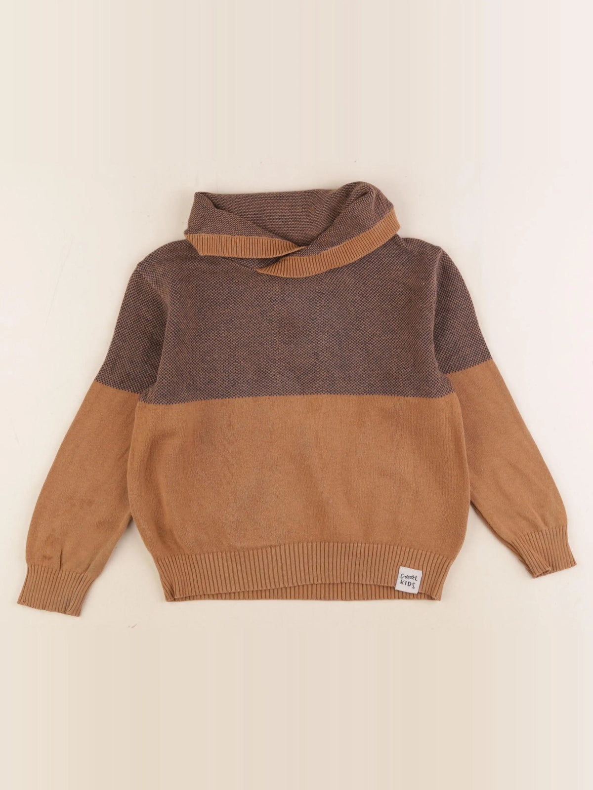 Vertbaudet - pull marron - 5 ans