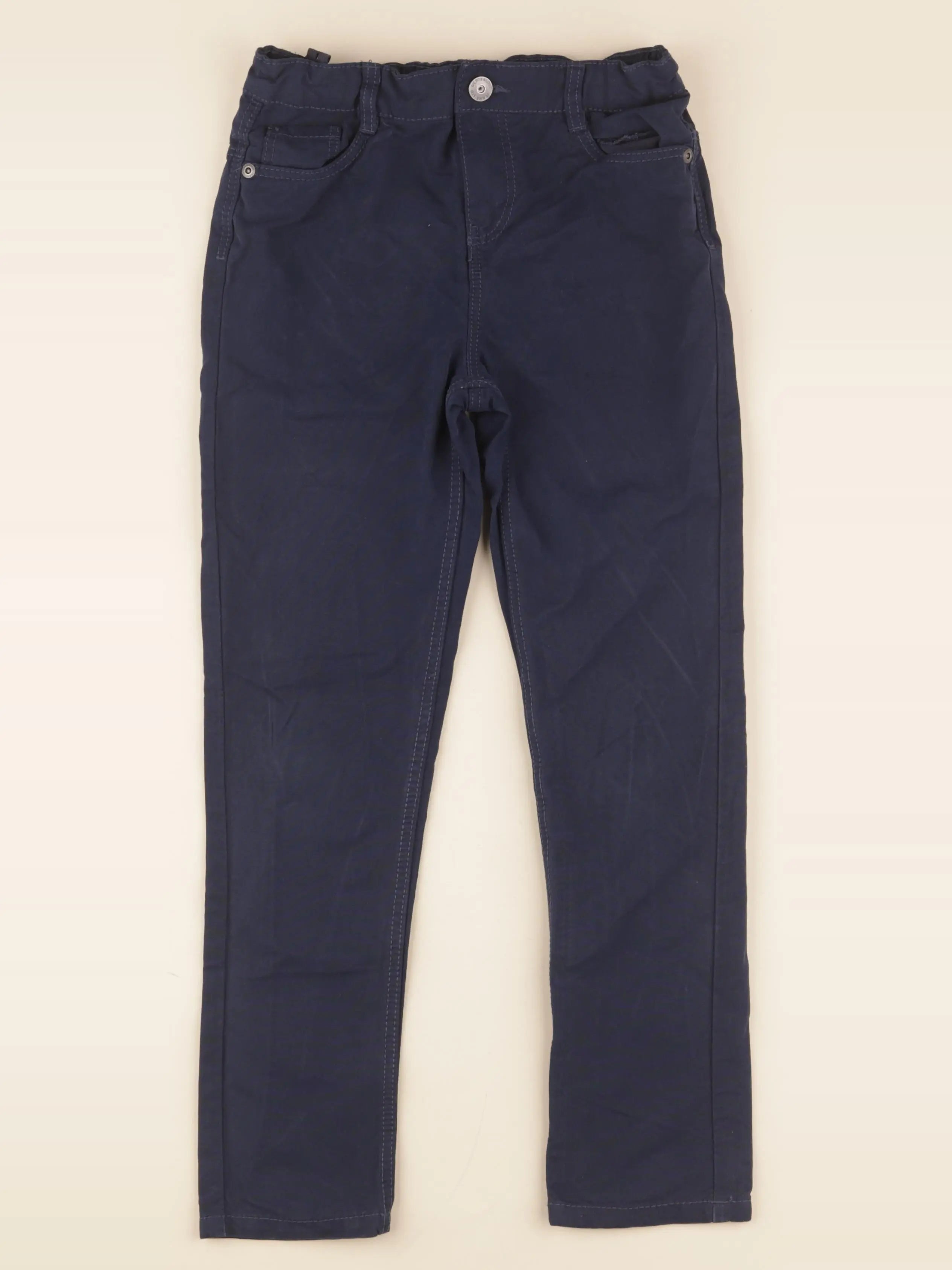 Vertbaudet - pantalon bleu - 9 ans