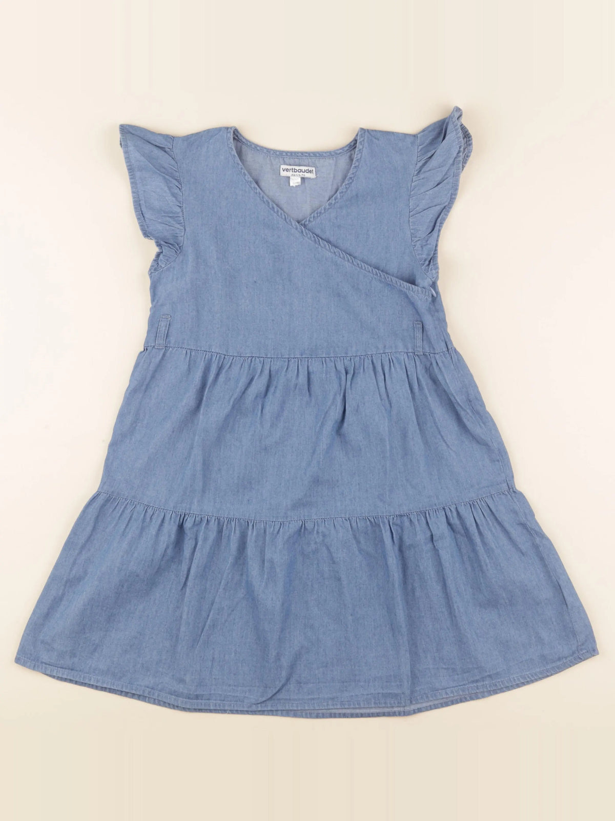 Vertbaudet - robe bleu - 8 ans