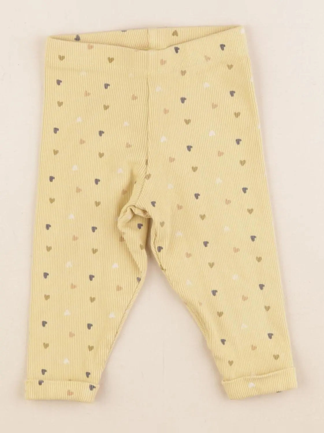 Tape à l'oeil - legging jaune - 9 mois