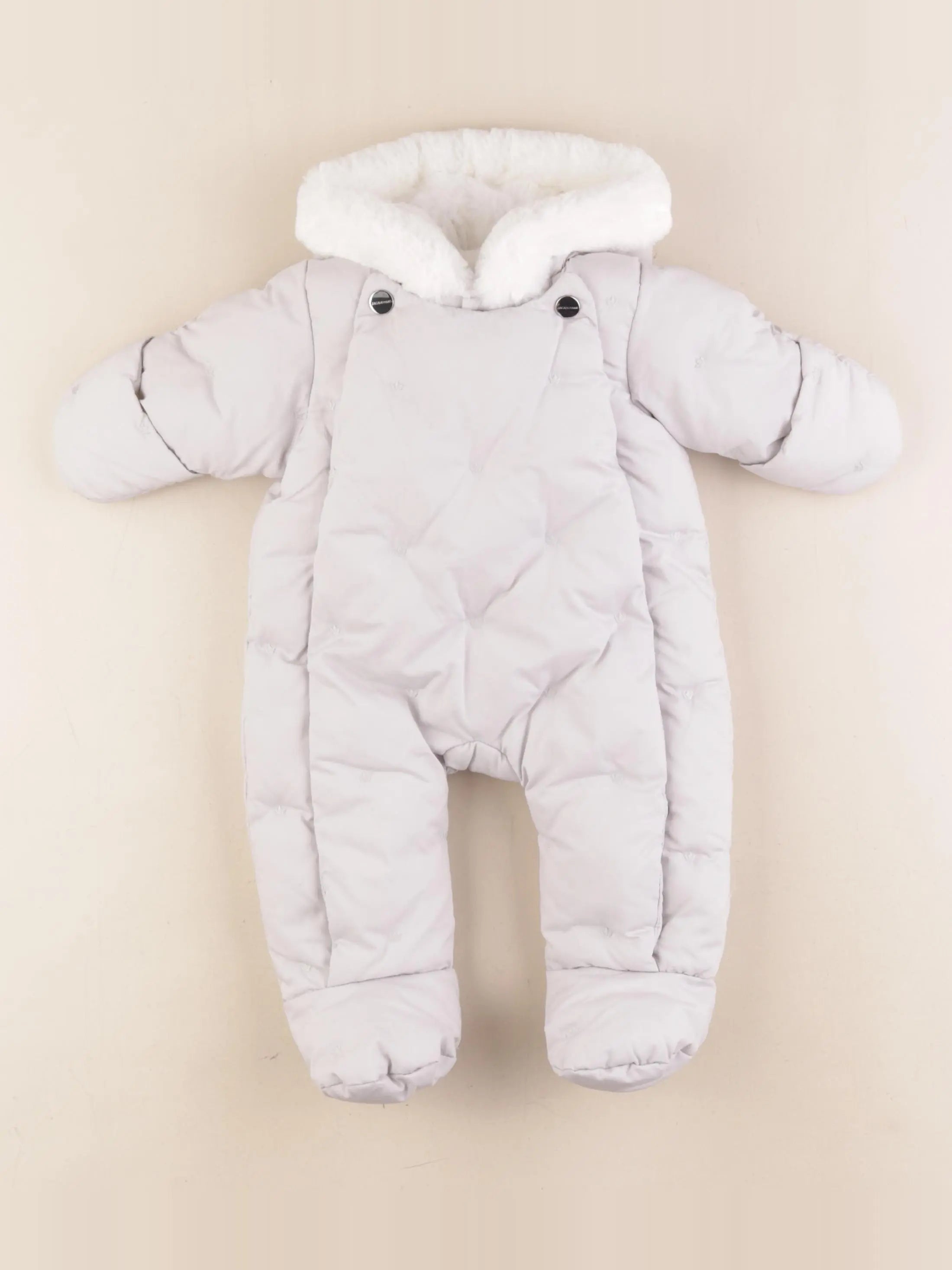 Jacadi - combi-pilote gris - 1 mois