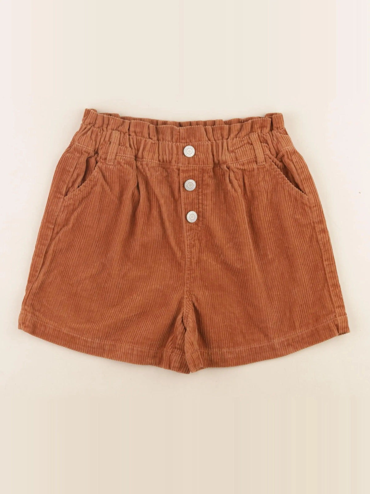 Vertbaudet - short marron - 10 ans
