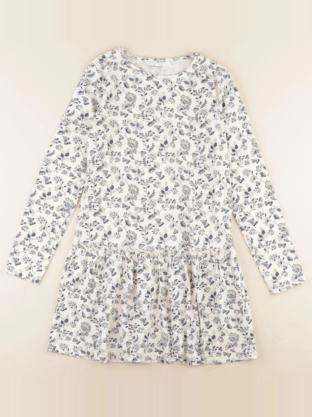 Vertbaudet - robe multicolore - 10 ans