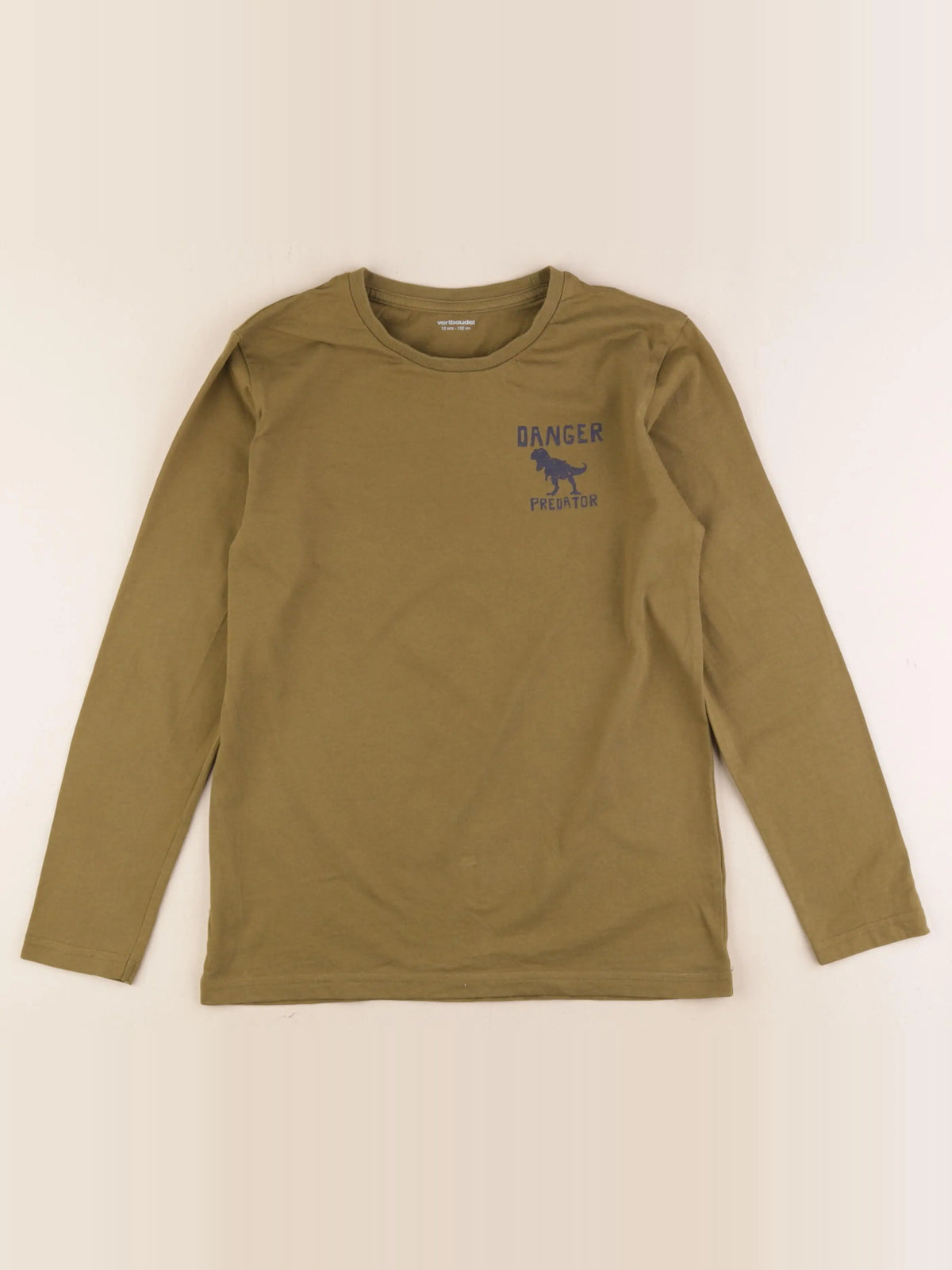 Vertbaudet - tee-shirt vert - 12 ans