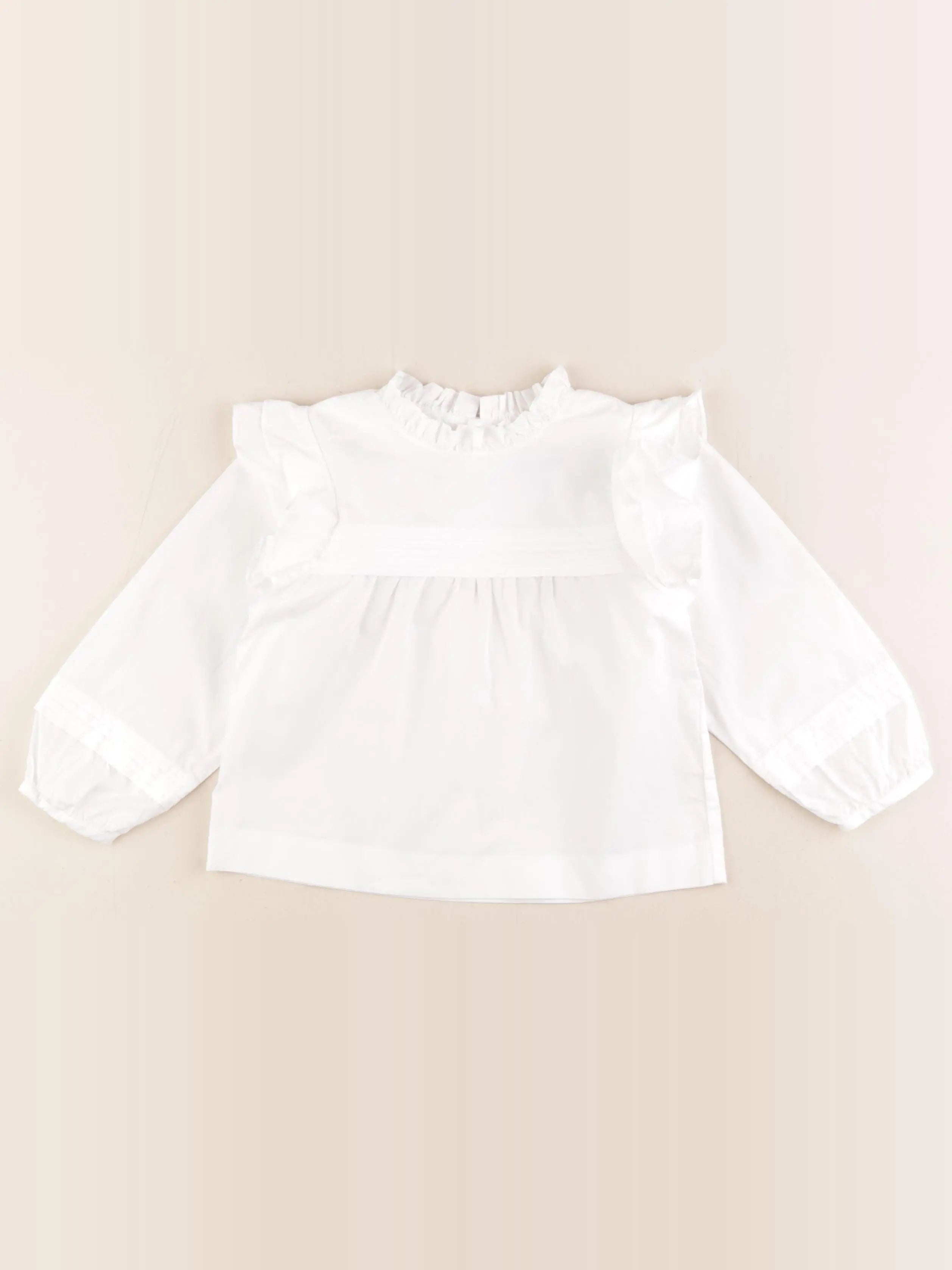 Jacadi - blouse blanc - 3 ans