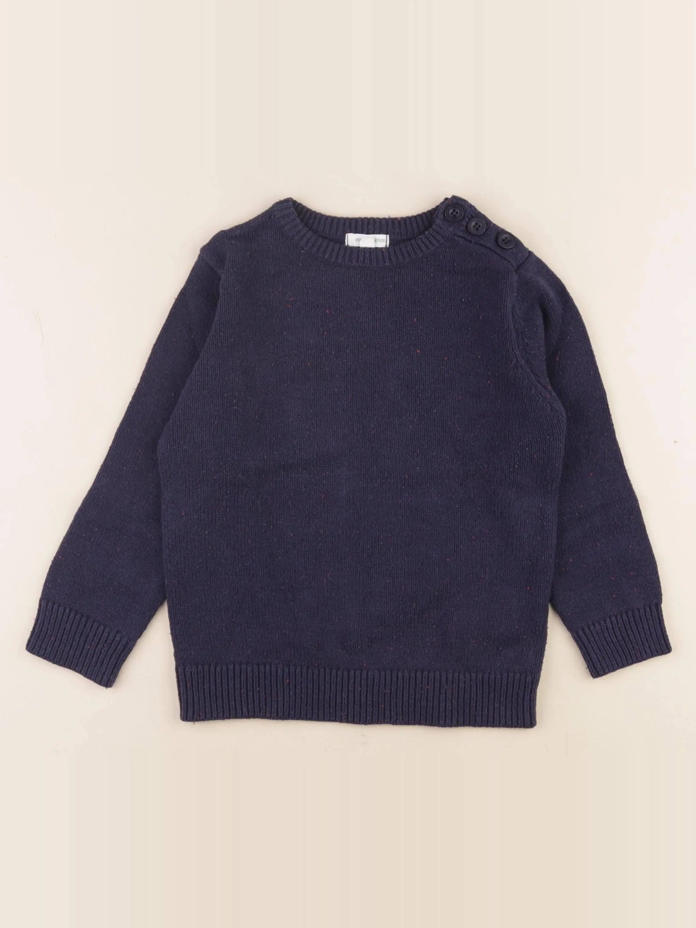 Vertbaudet - pull bleu - 5 ans