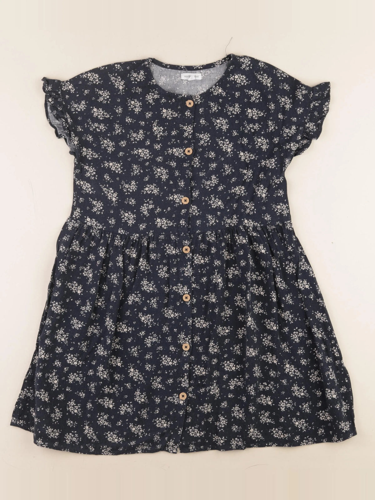 Vertbaudet - robe bleu - 10 ans