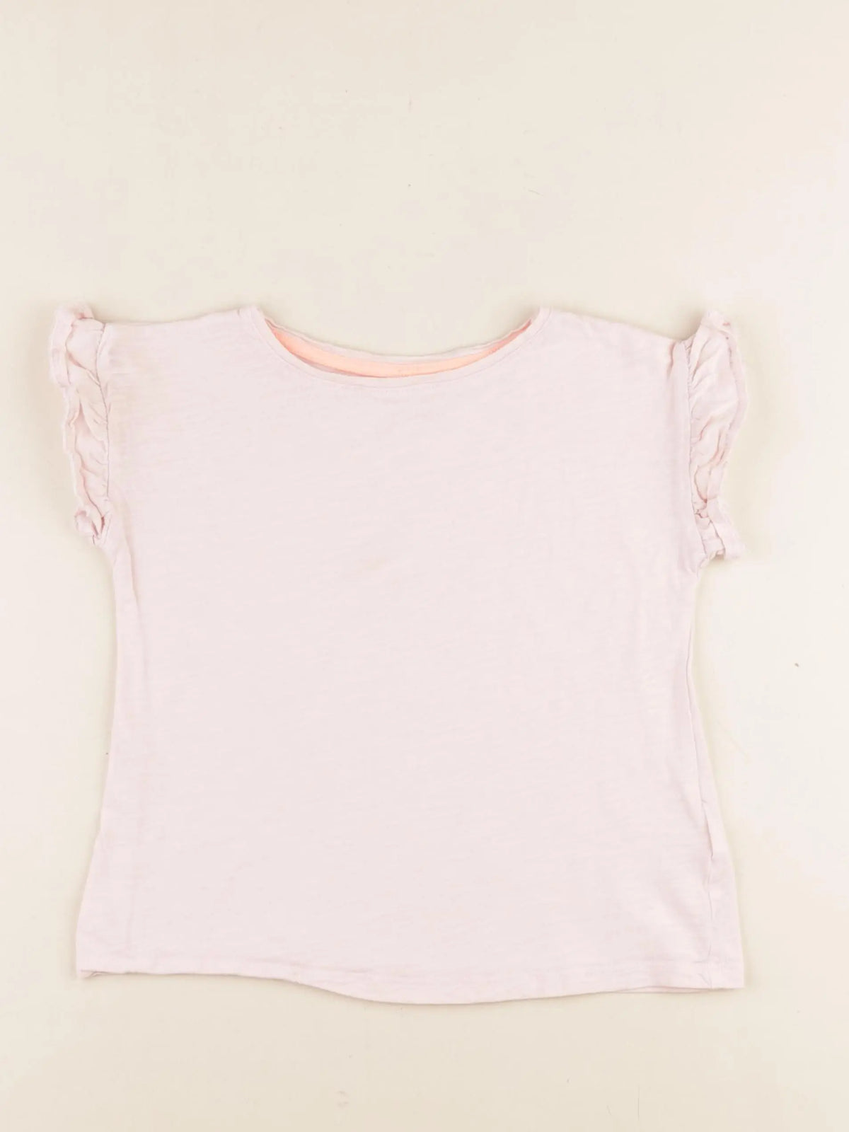 Vertbaudet - tee-shirt rose - 6 ans