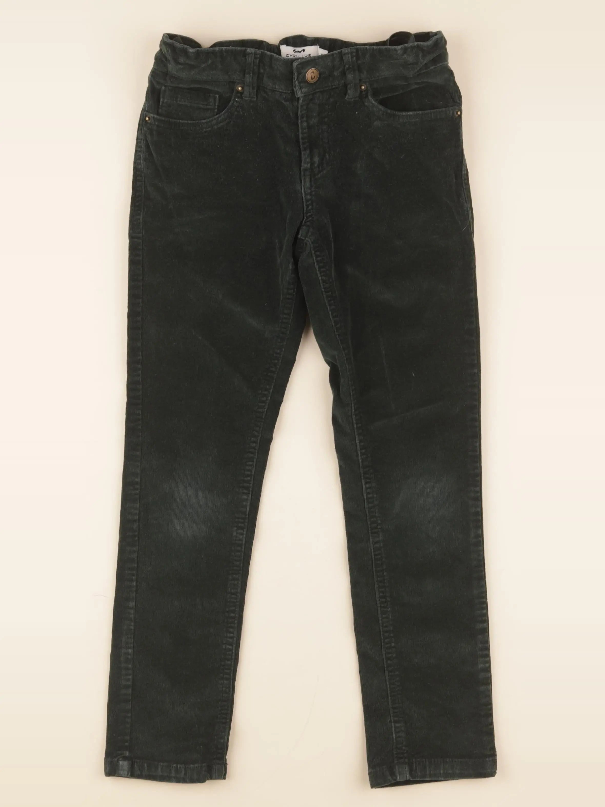 Cyrillus - pantalon vert - 8 ans