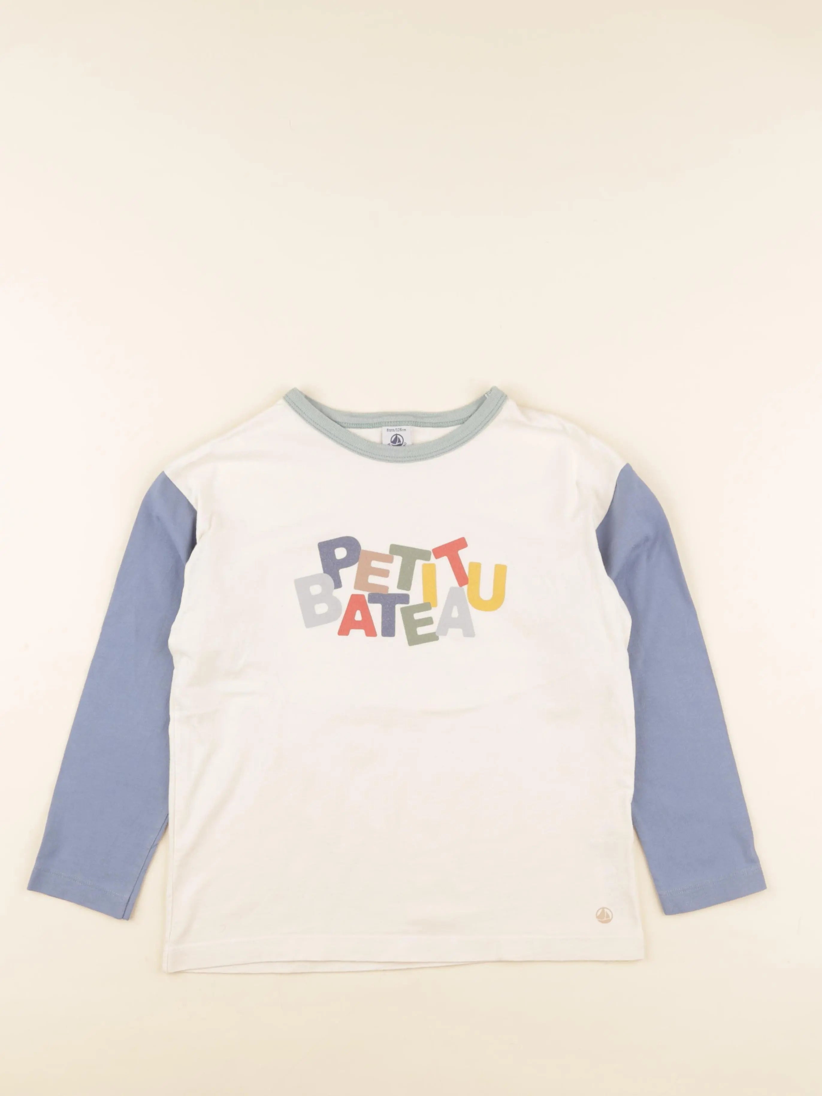Petit Bateau - tee-shirt multicolore - 8 ans