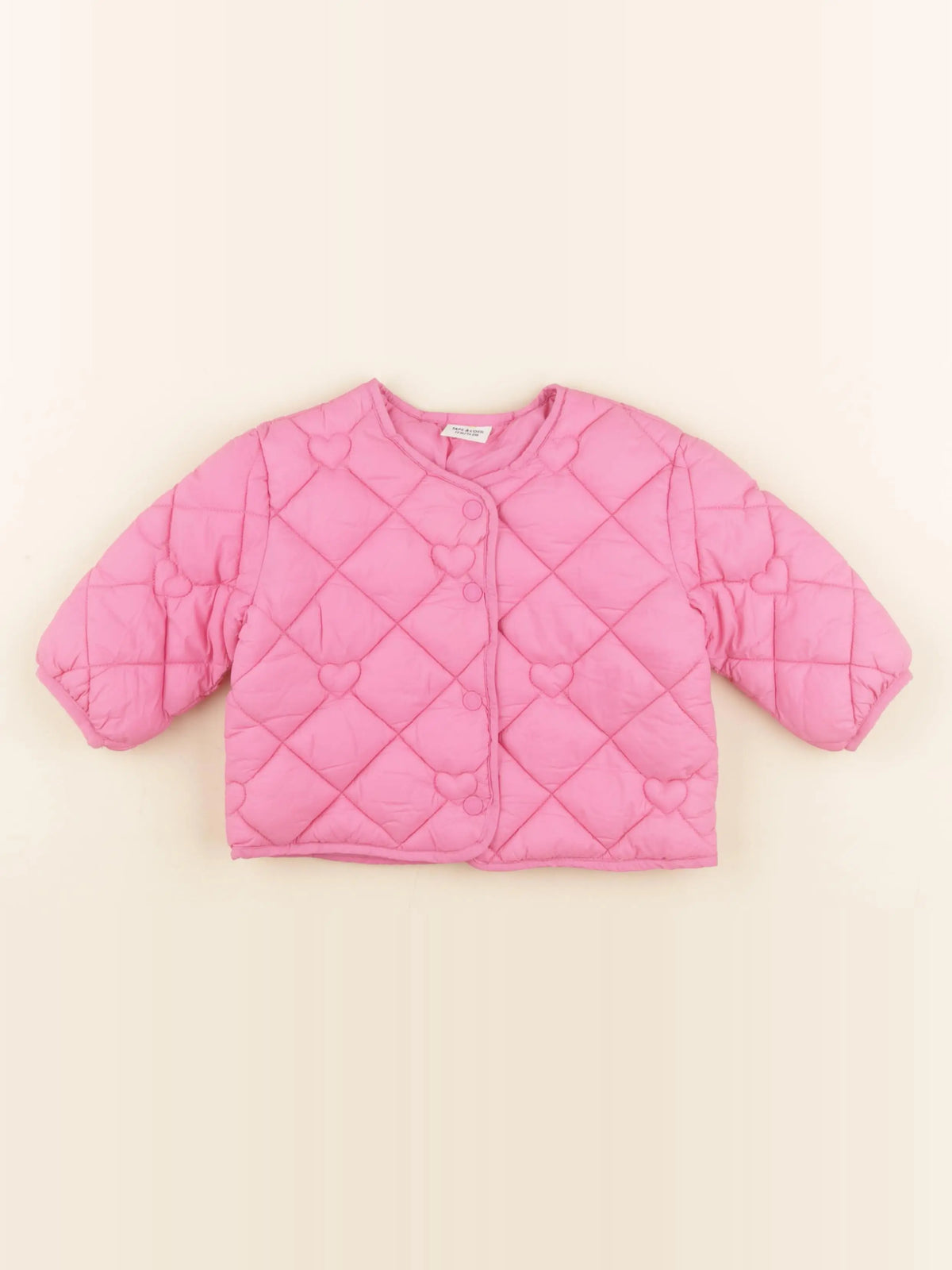 Tape à l'oeil - veste rose - 12 mois
