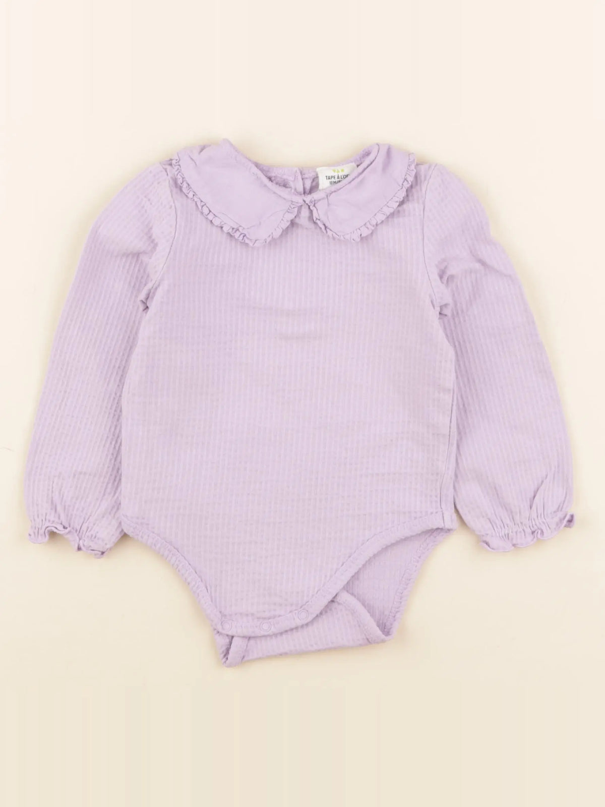 Tape à l'oeil - body à col violet - 18 mois