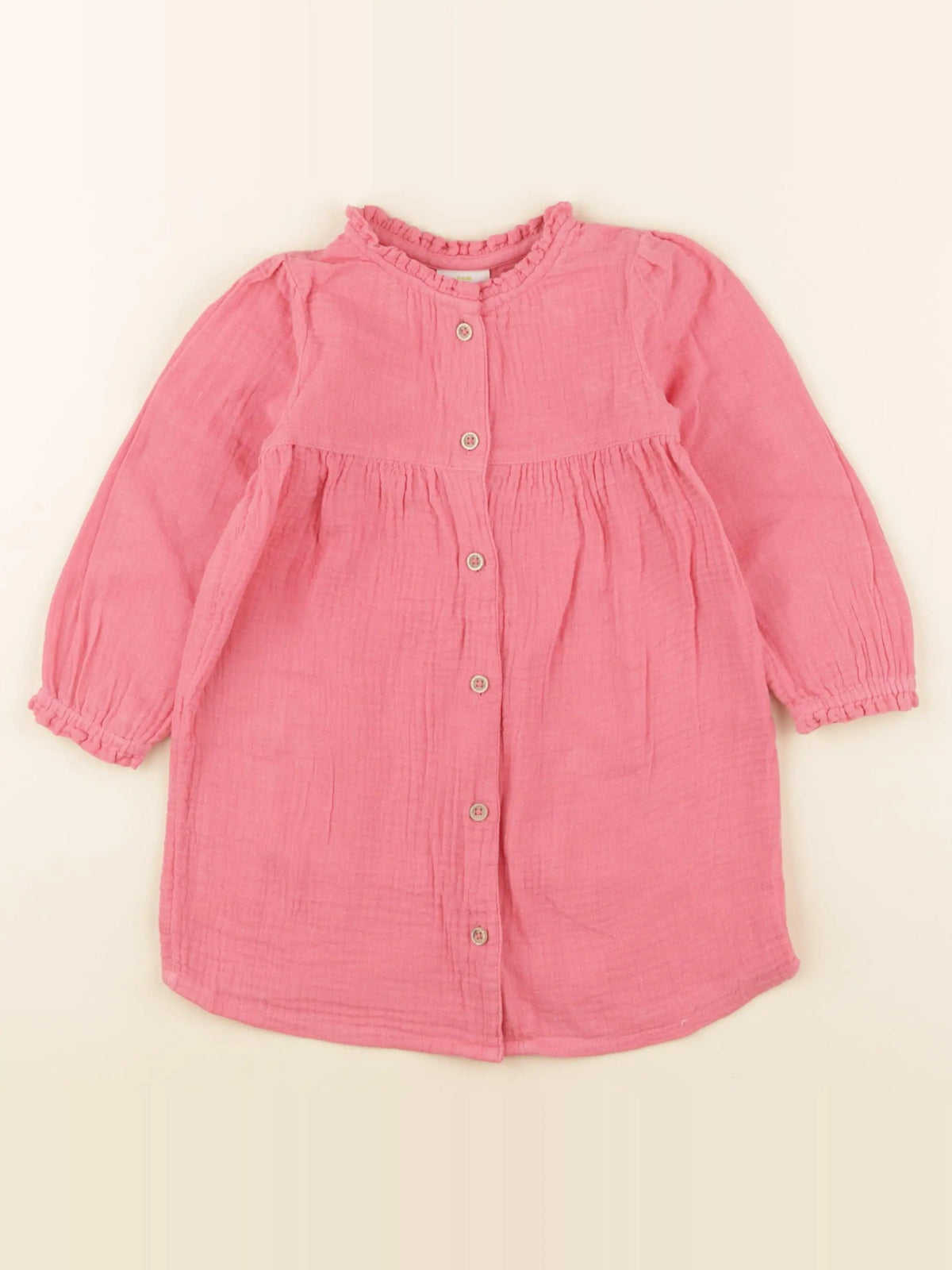 Tape à l'oeil - robe rose - 18 mois
