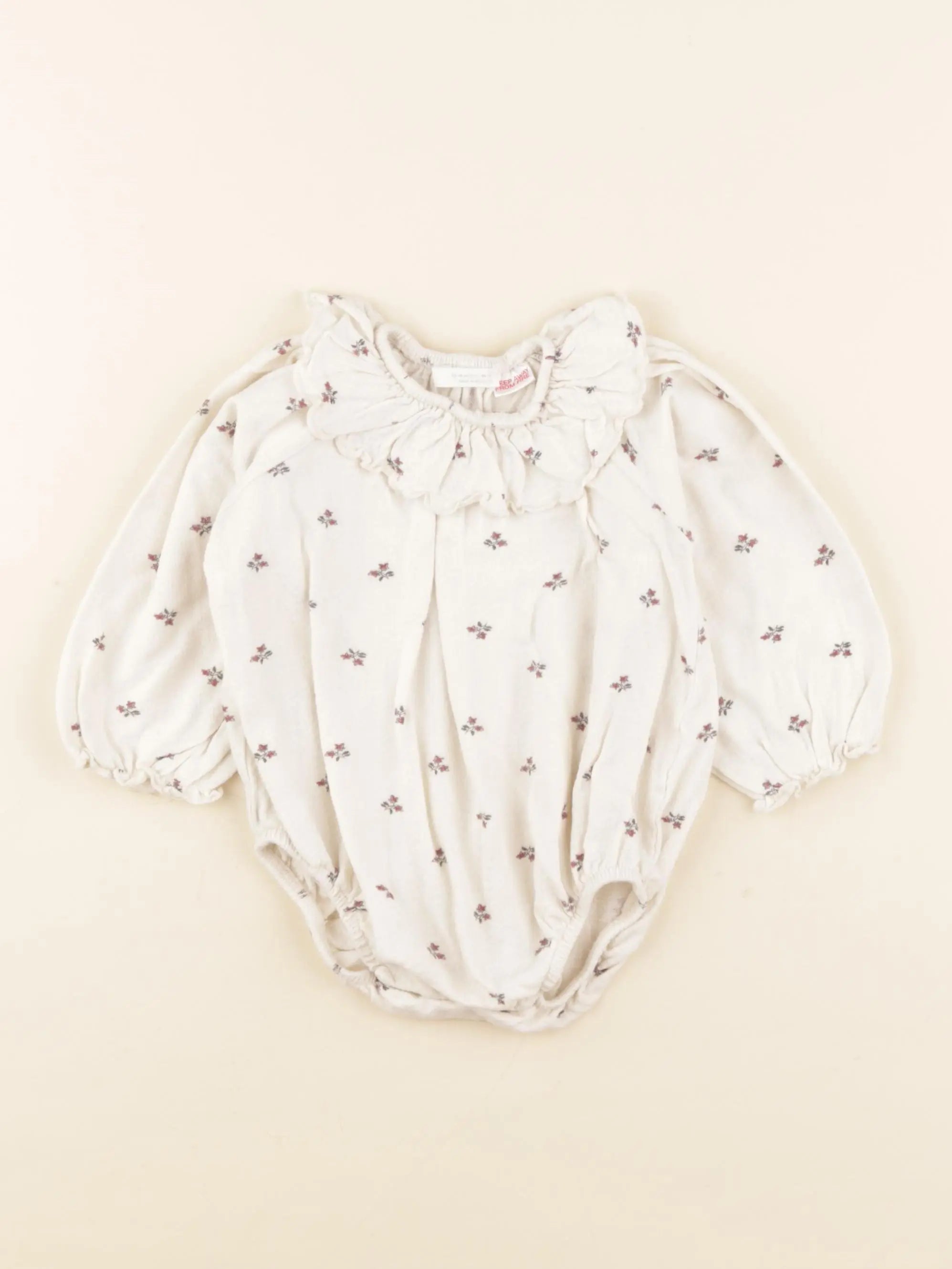 Zara - combinaison blanc - 12/18 mois