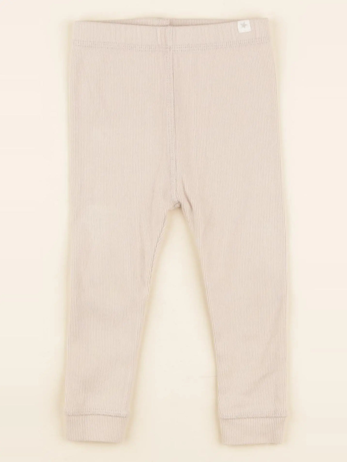 Zara - legging beige - 12/18 mois