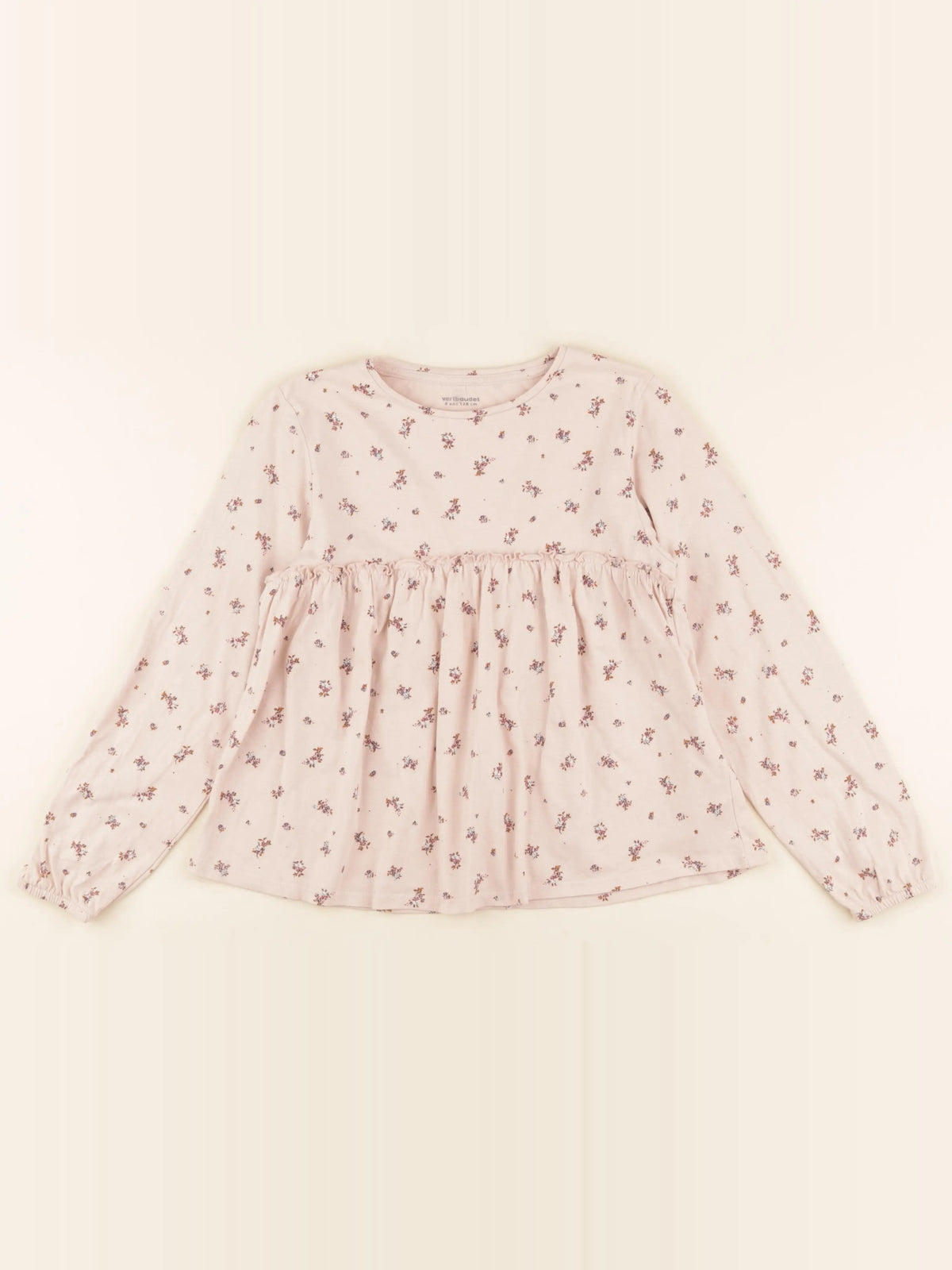 Vertbaudet - tee-shirt rose - 8 ans
