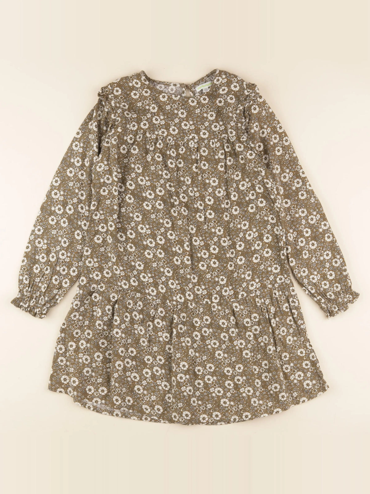 Vertbaudet - robe vert - 9 ans