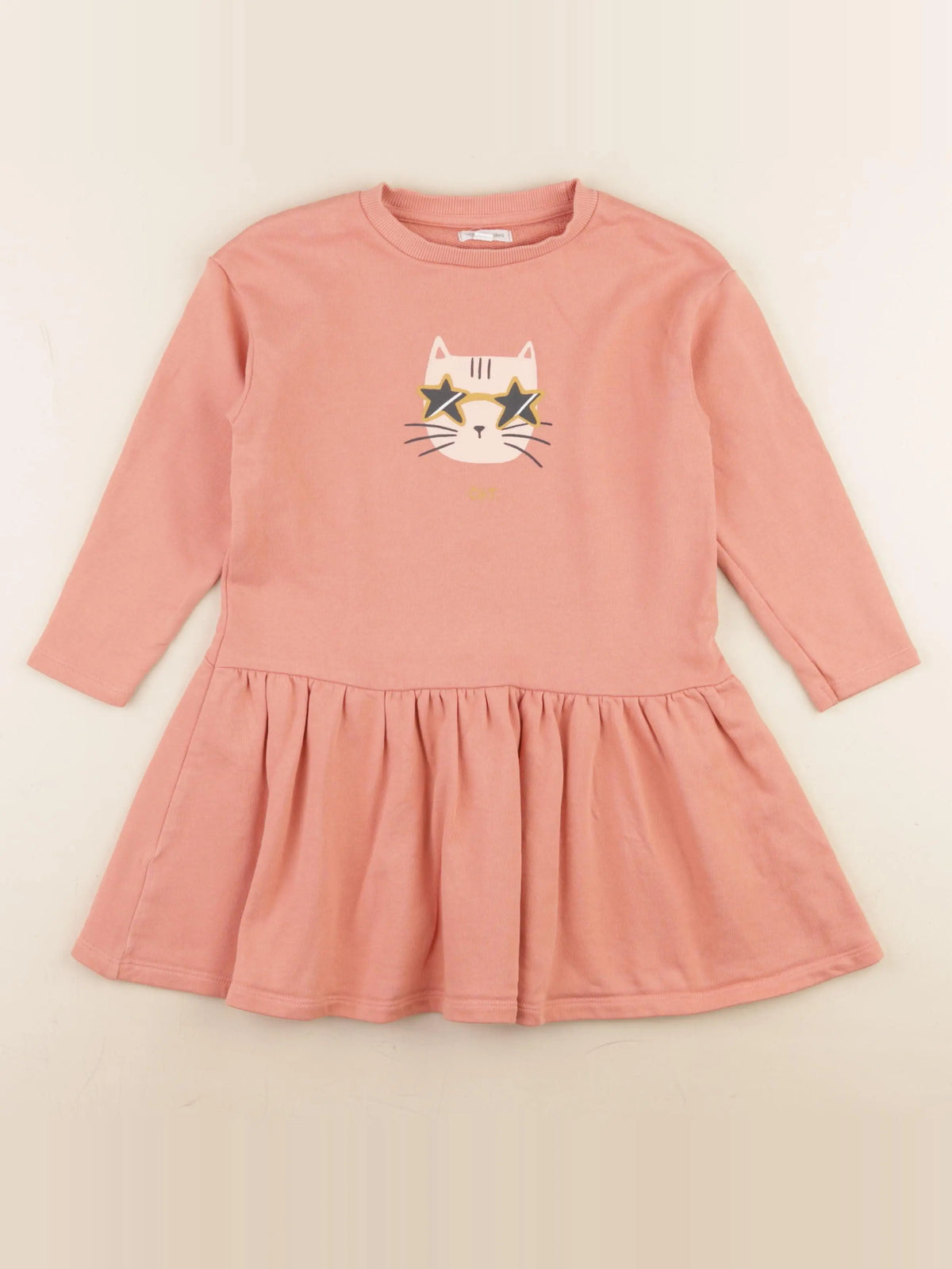 Vertbaudet - robe rose - 6 ans