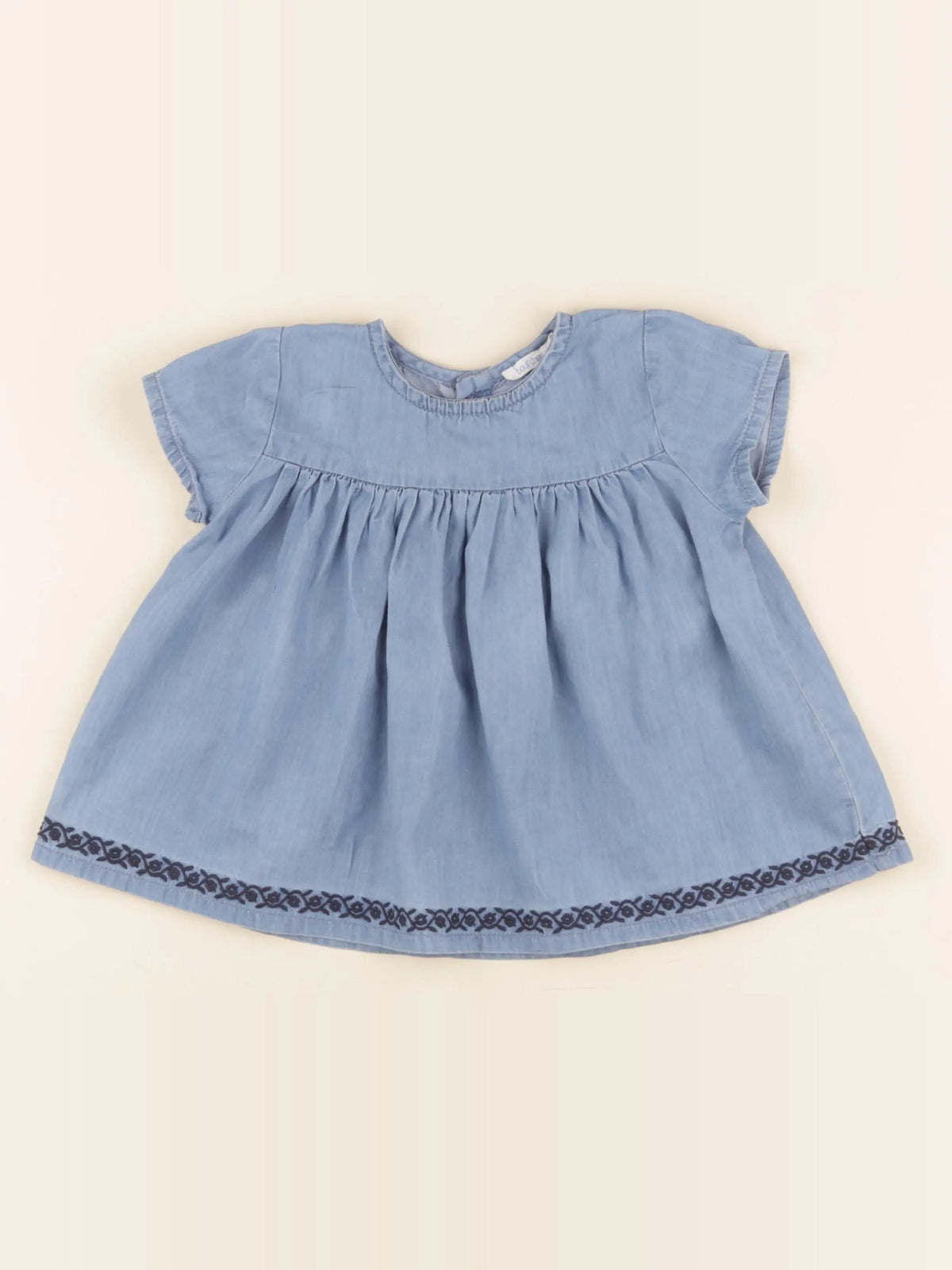 Boutchou - blouse bleu - 18 mois