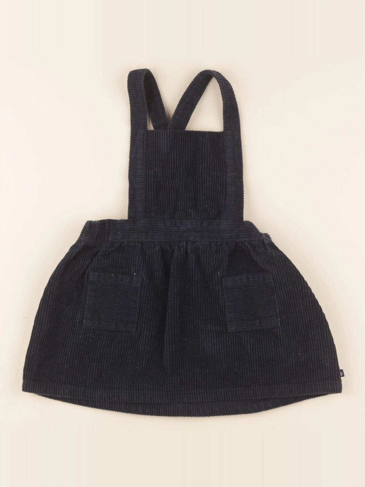 Petit Bateau - robe bleu - 24 mois