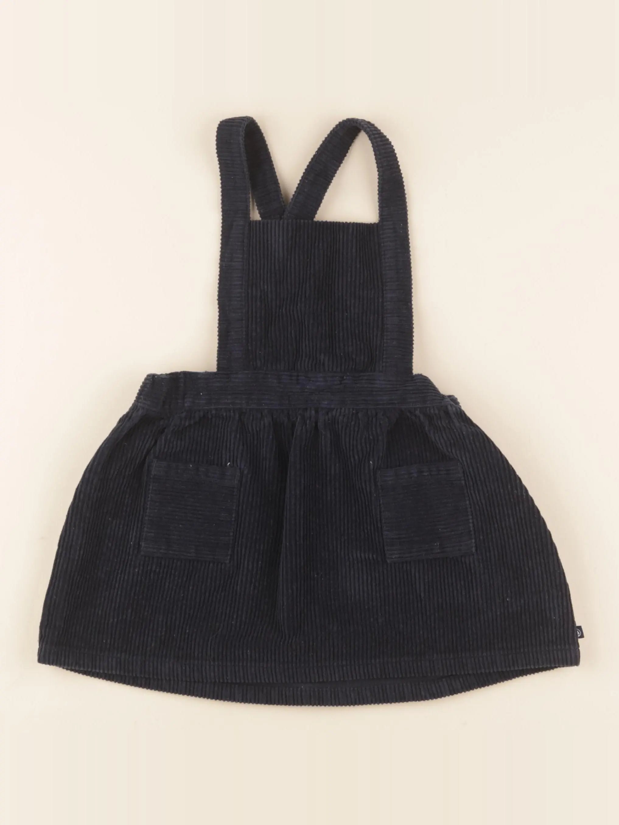 Petit Bateau - robe bleu - 24 mois