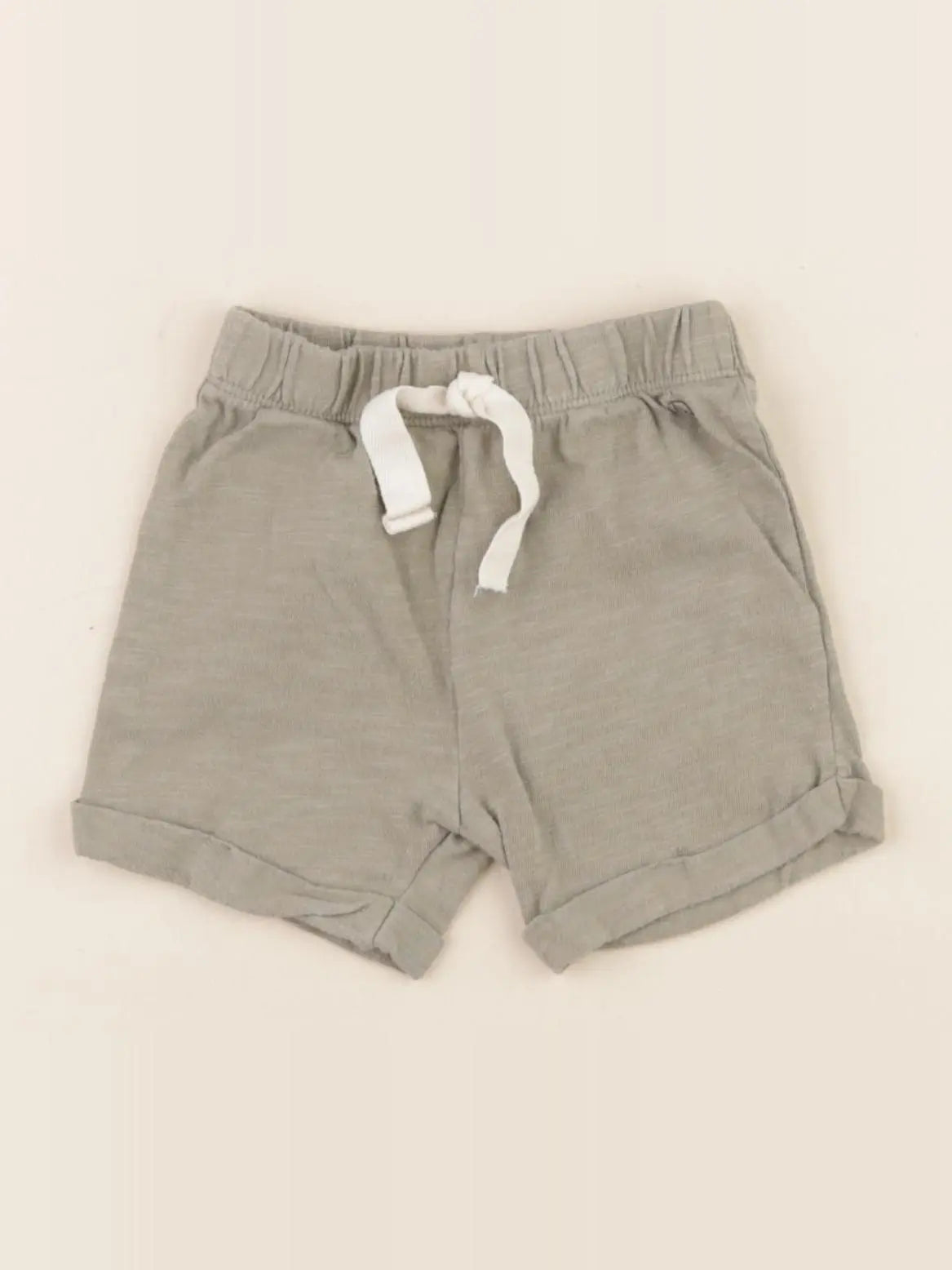 Petit Bateau - short vert - 6 mois