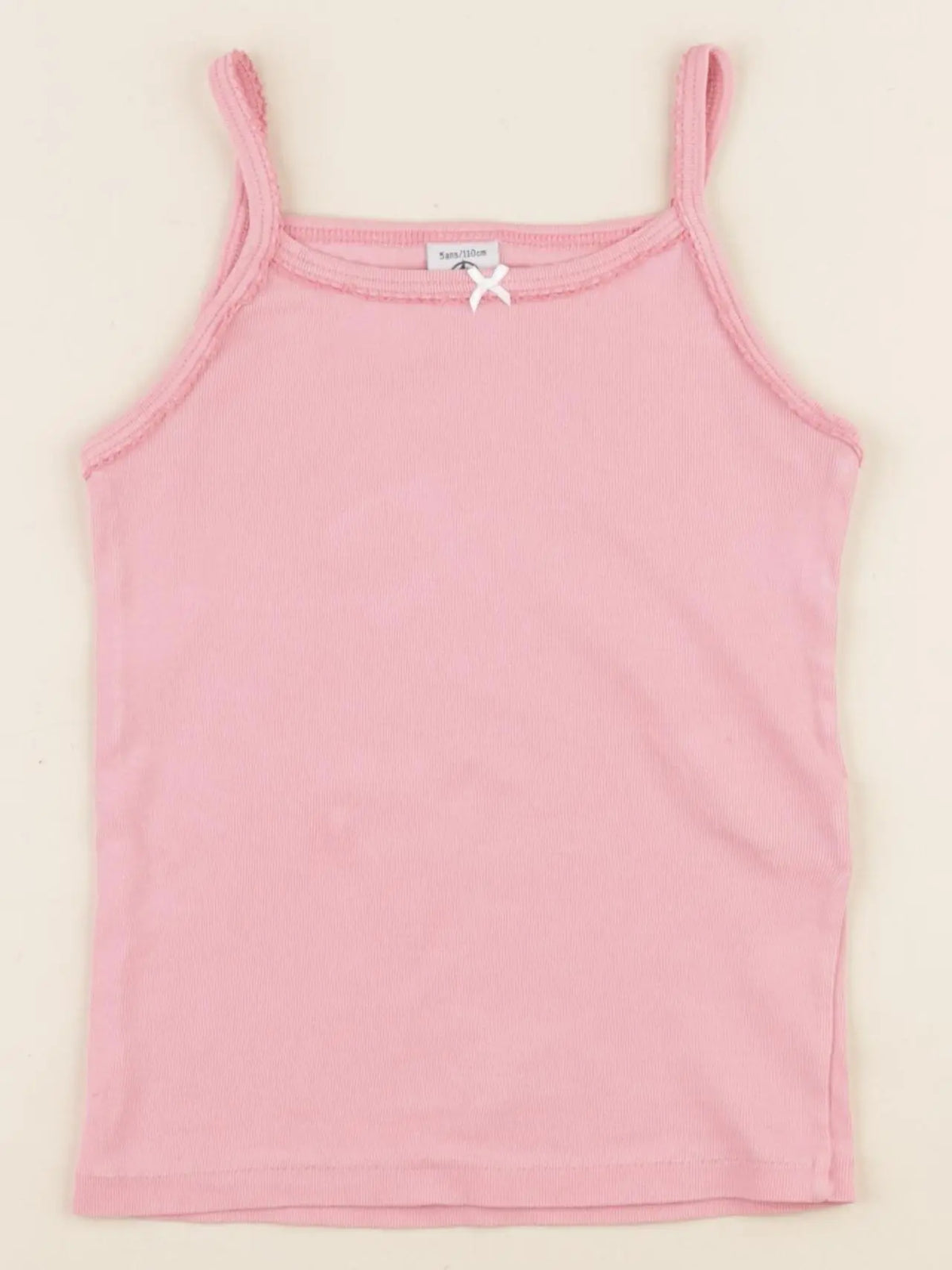 Petit Bateau - maillot de corps rose - 5 ans
