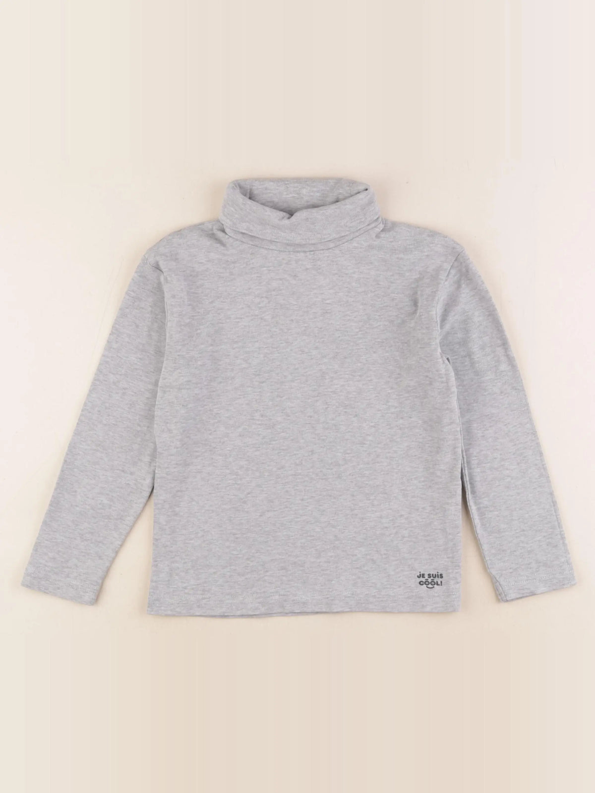 Vertbaudet - sous-pull gris - 6 ans