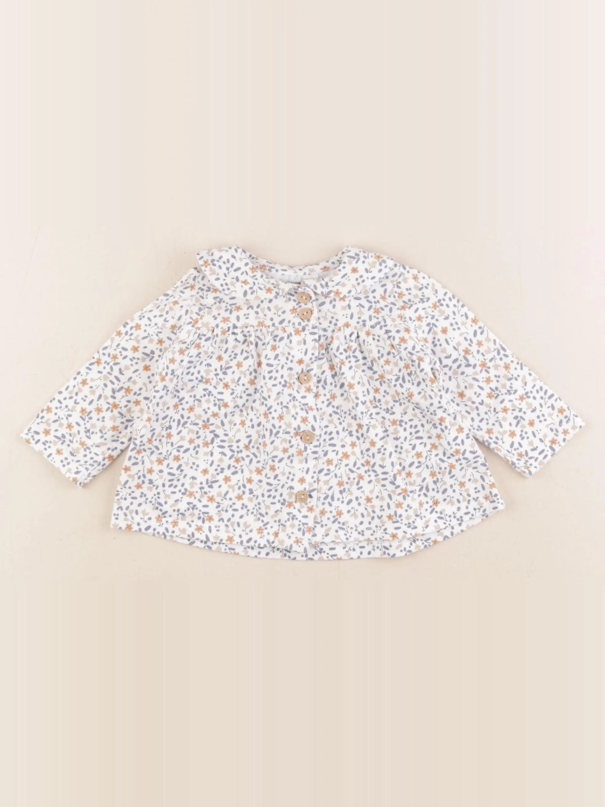 Vertbaudet - tee-shirt multicolore - 3 mois