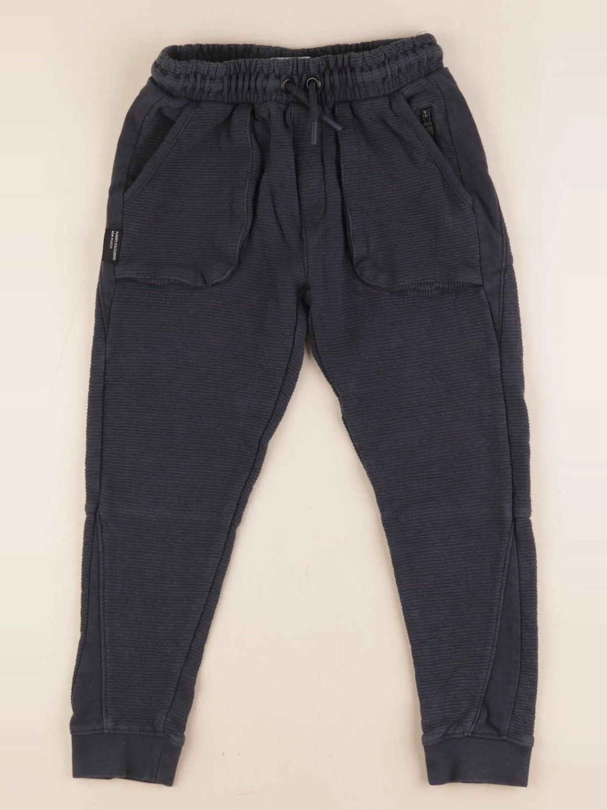 Zara - pantalon noir, gris - 8 ans