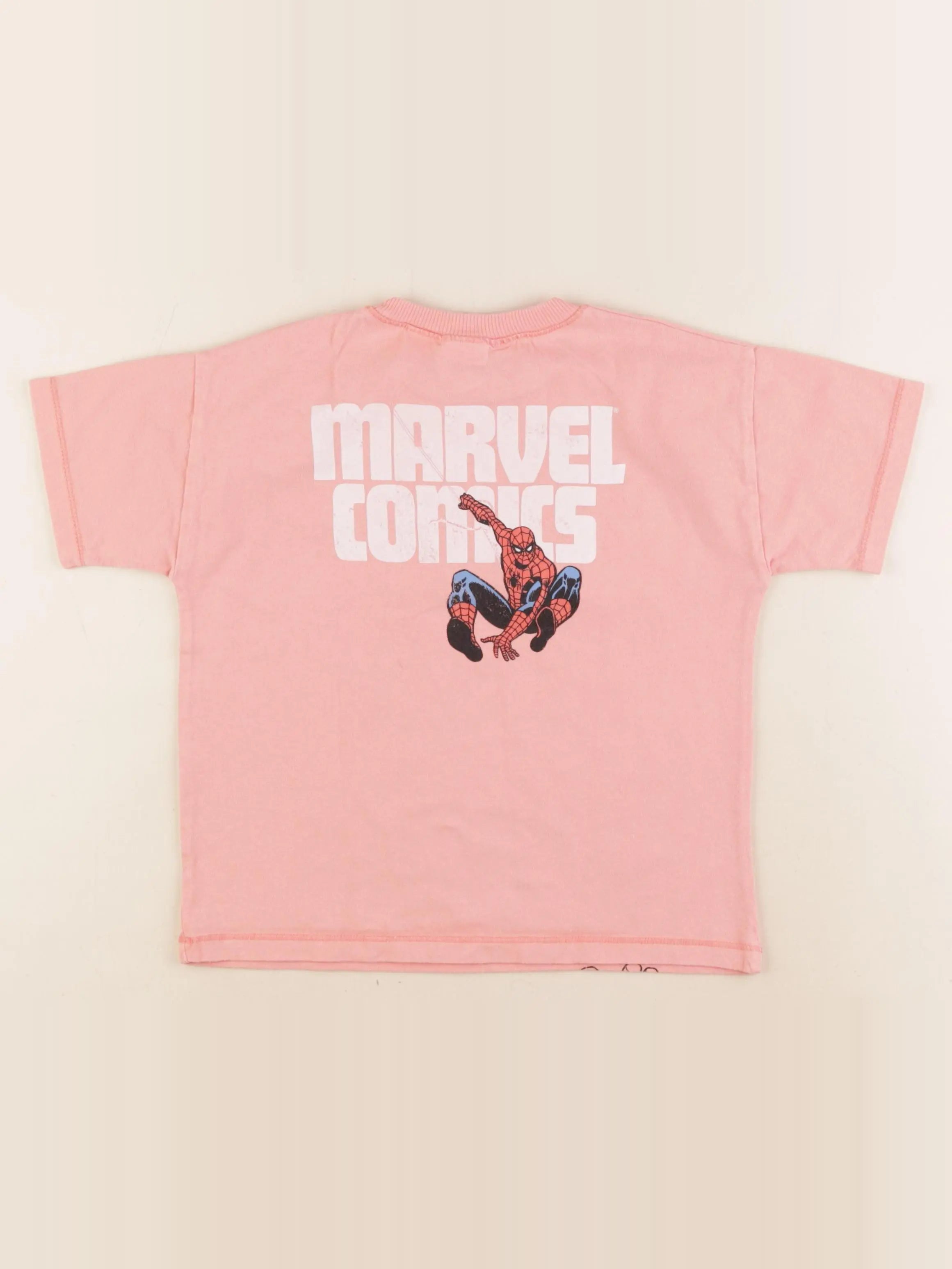 Zara - tee-shirt imprimé au dos rose - 4 ans