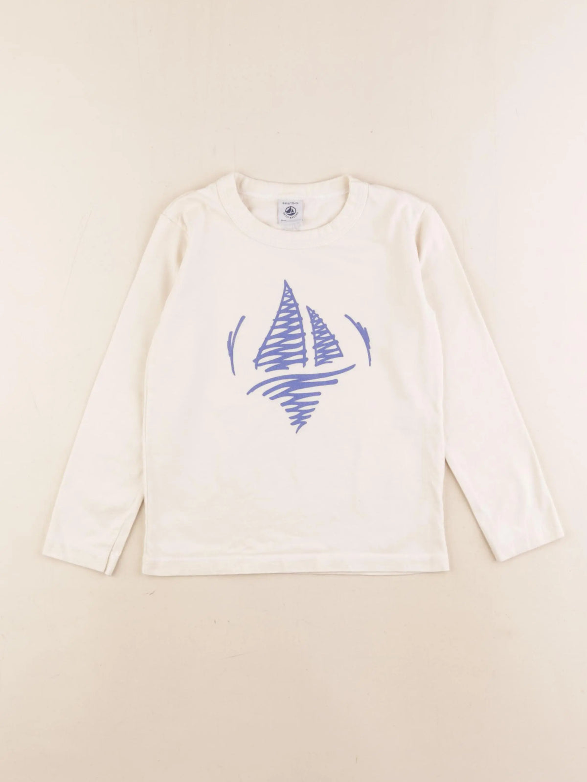 Petit Bateau - maillot de corps beige - 6 ans