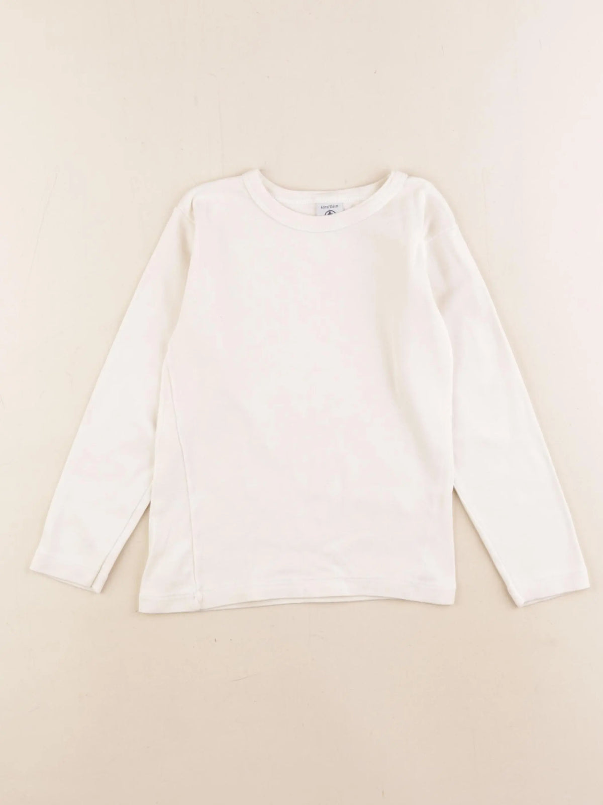 Petit Bateau - maillot de corps beige - 6 ans