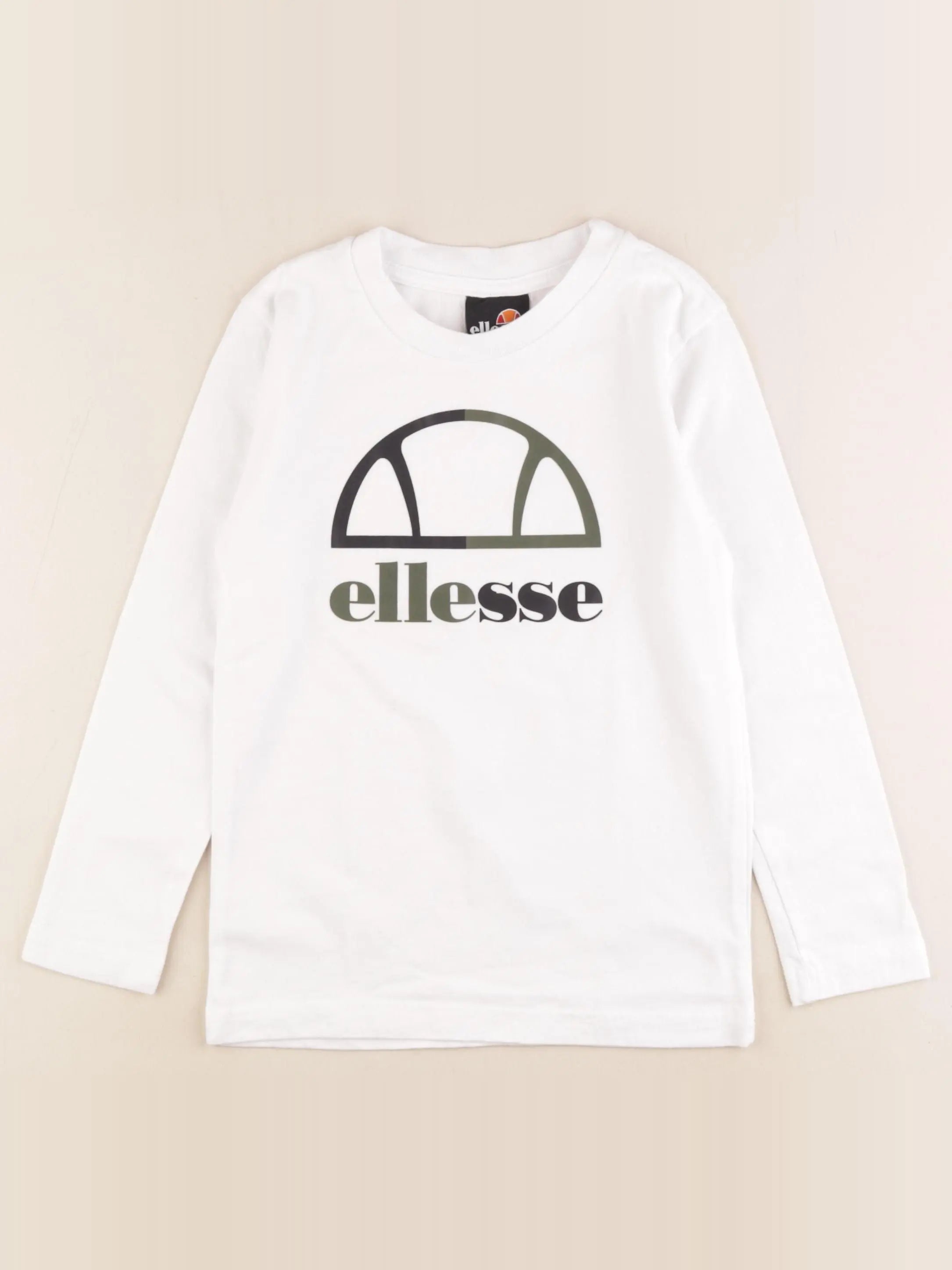 Ellesse - tee-shirt blanc - 5/6 ans