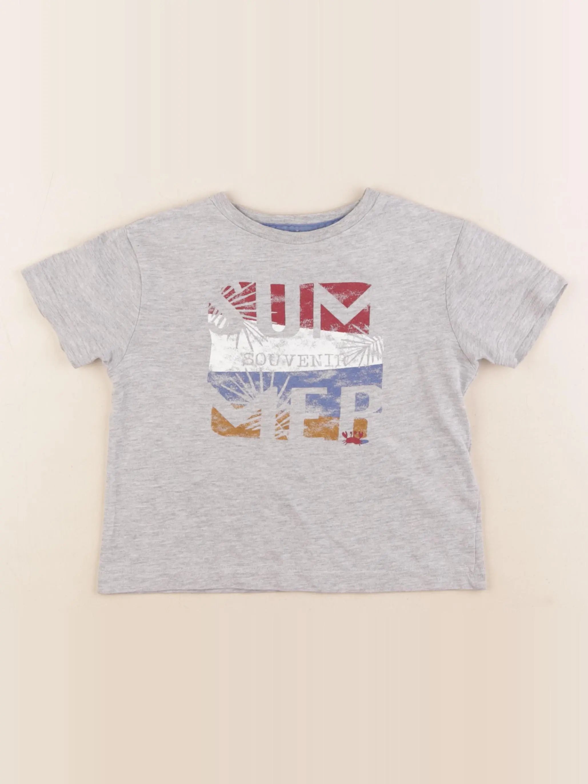 Cyrillus - tee-shirt gris - 3 ans