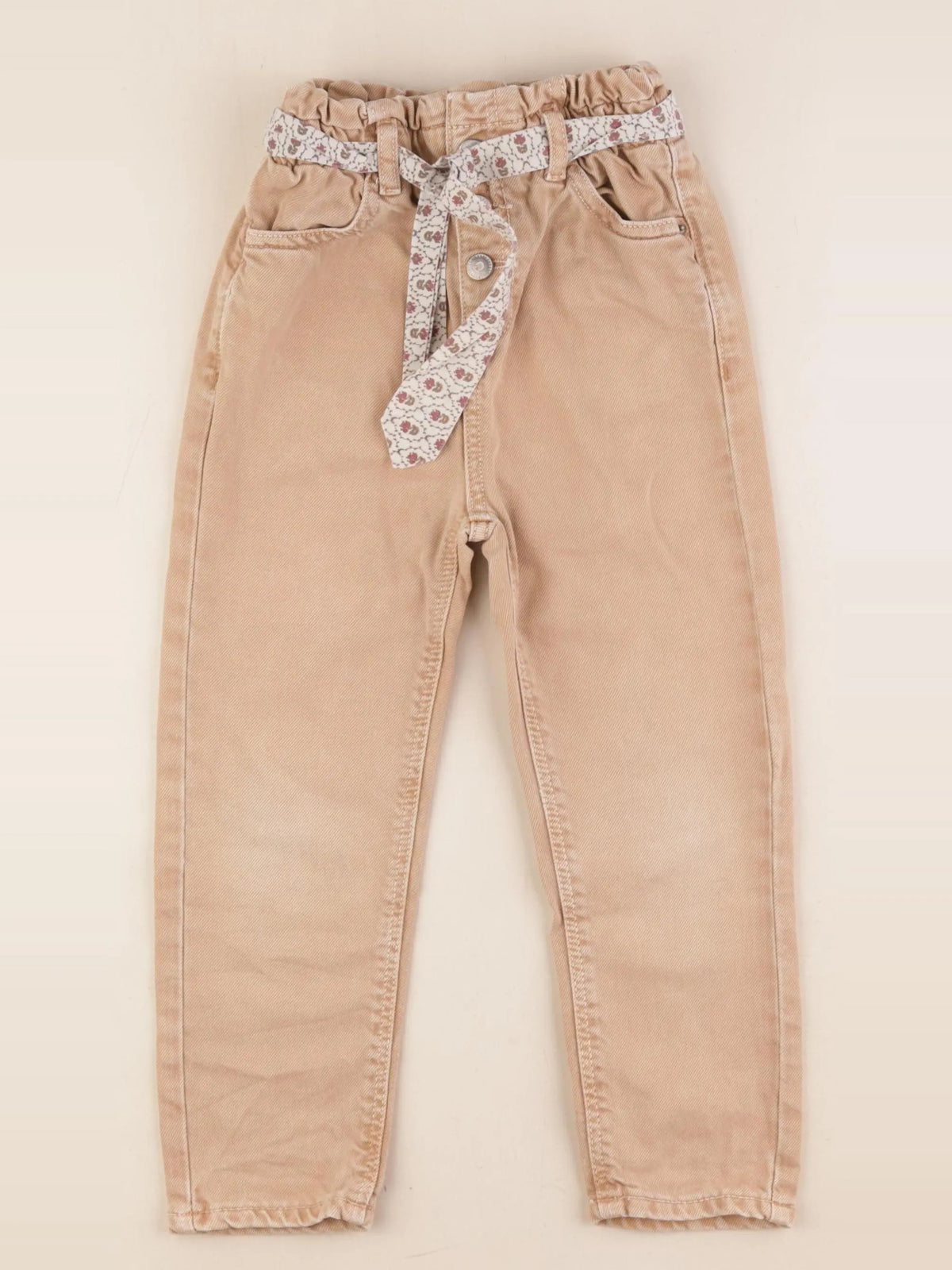 Vertbaudet - jean marron - 5 ans