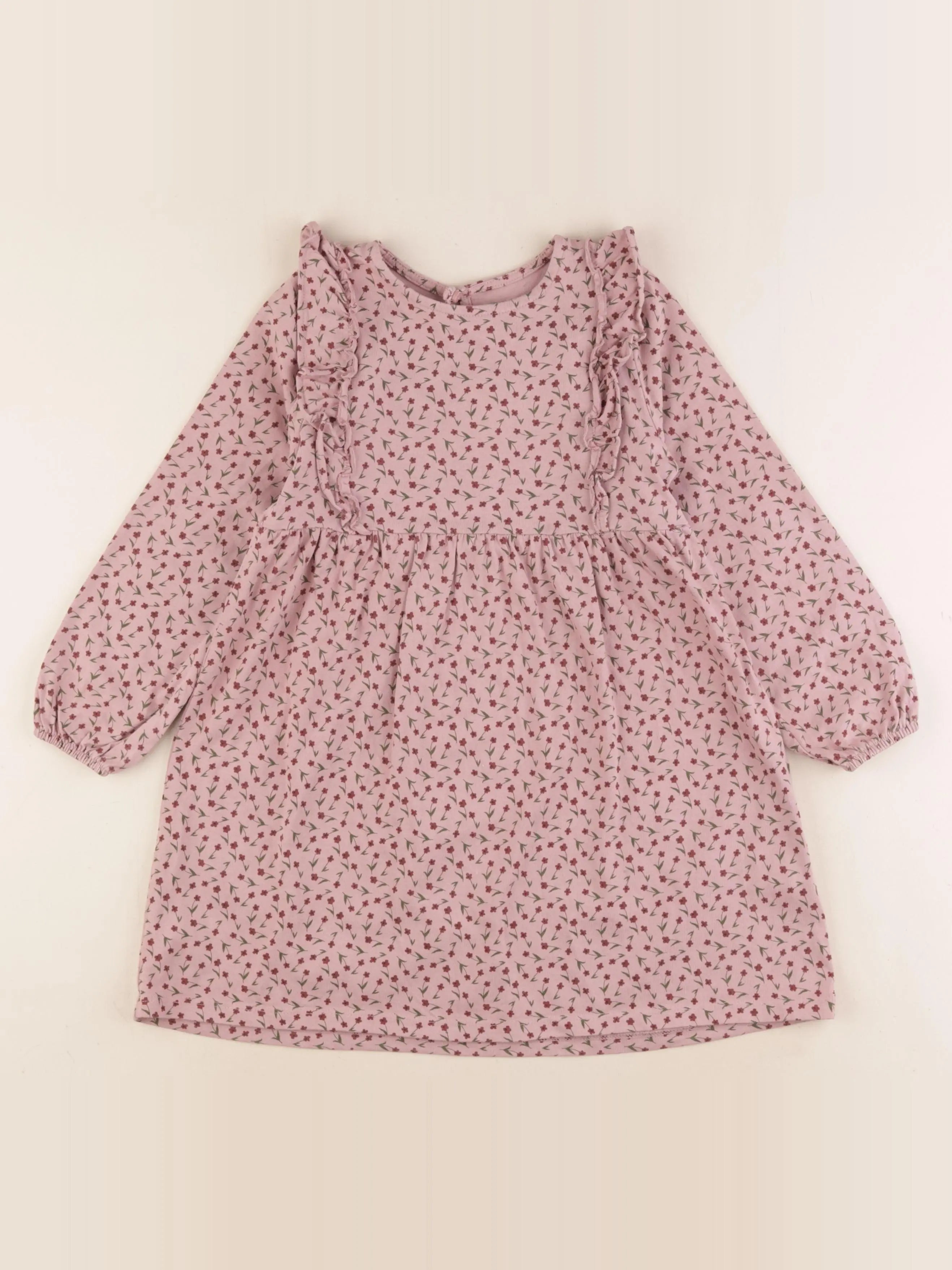 Vertbaudet - robe violet - 5 ans