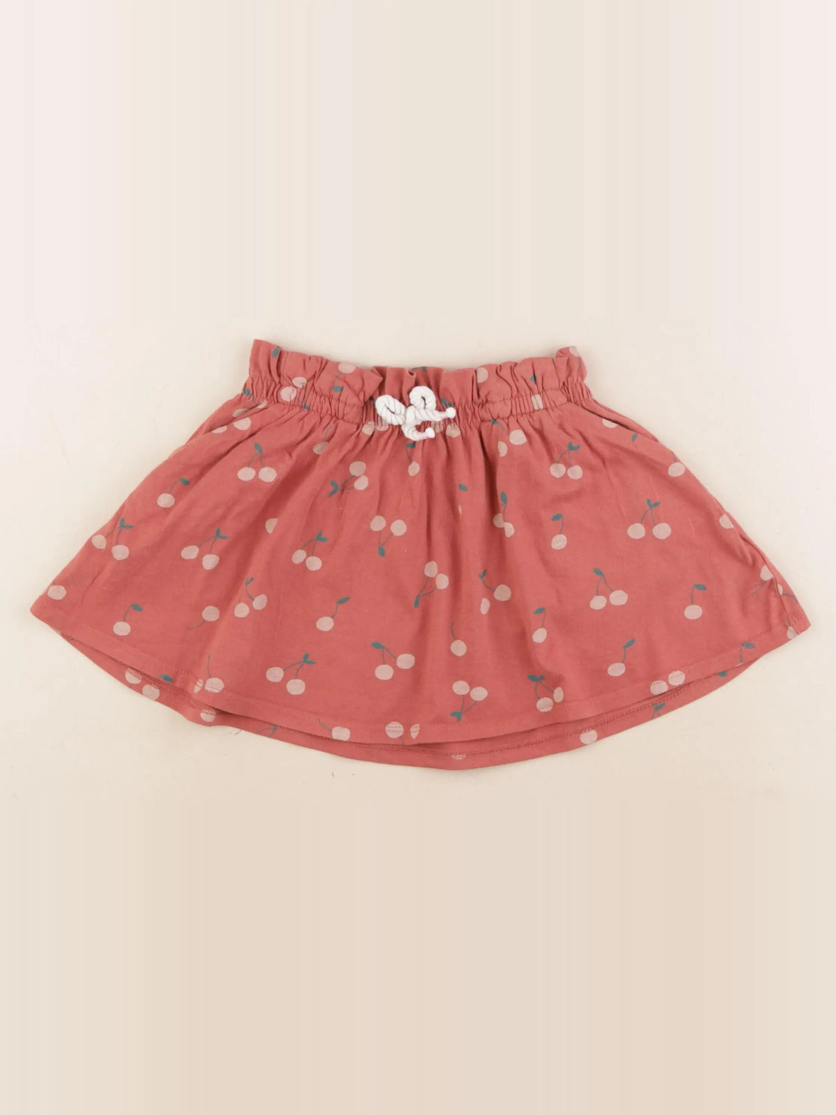 Vertbaudet - jupe rouge - 3 ans